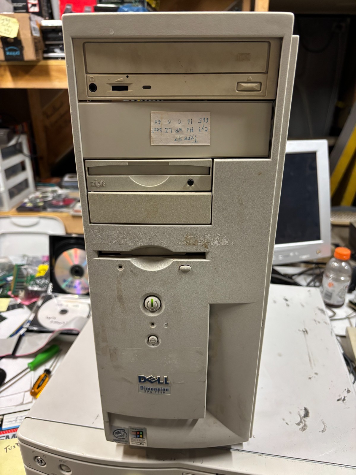 Dell XPS  T550 Pentium III 3 550 Windows 98 512 MB