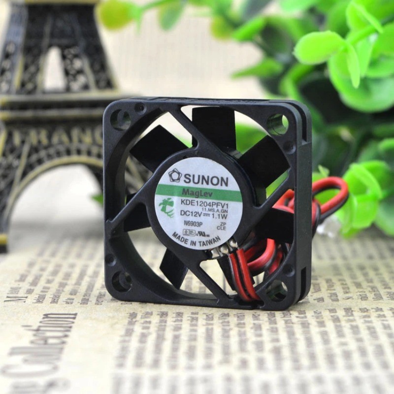 1pcs for SUNON KDE1204PFV1 Fan 40*40*10mm 12V 1.1W 2pin