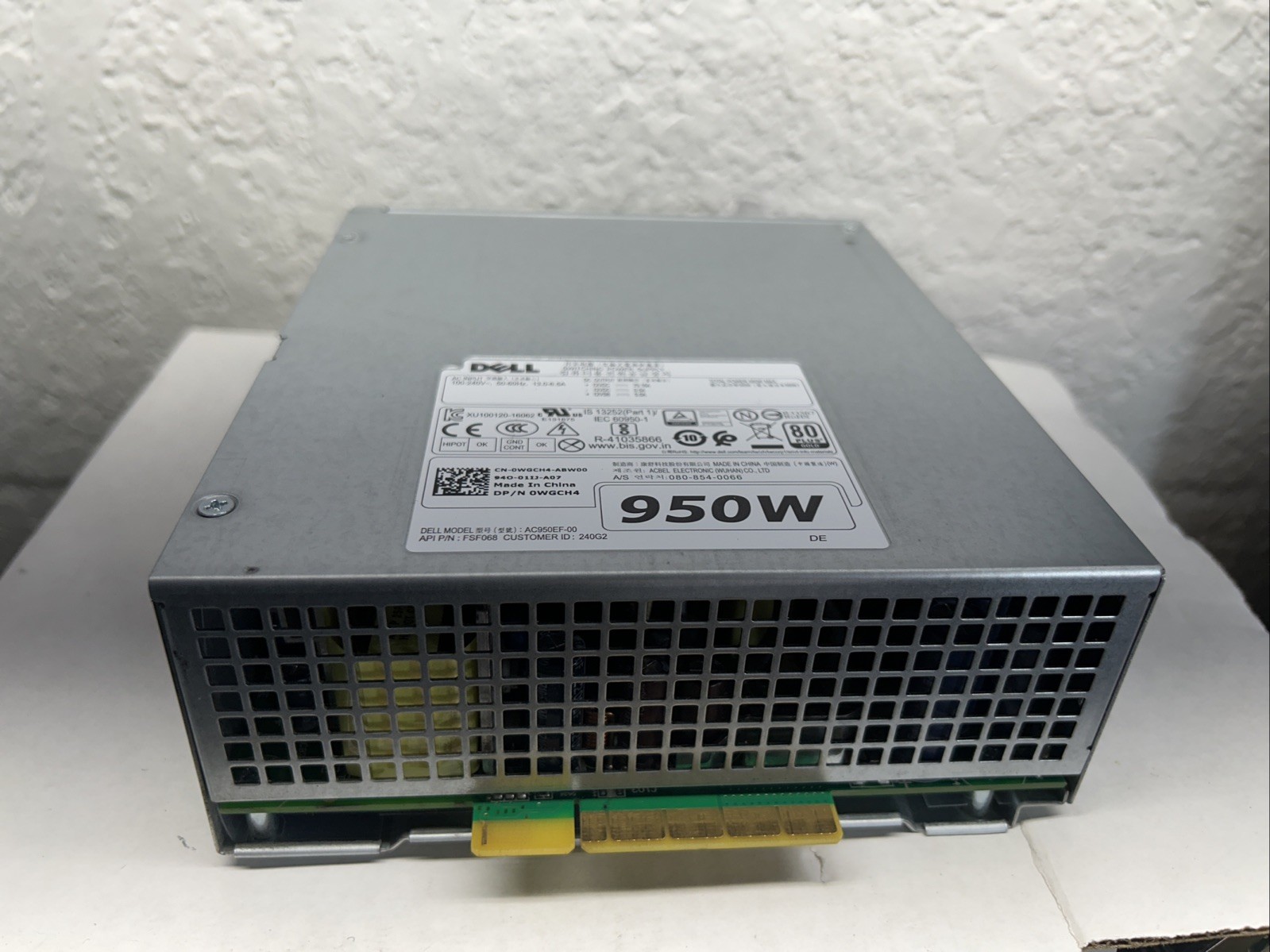 Dell AC950EF -00 /0WGCH4 950W Power Supply – Precision T5820 / T7820 / T5920. #2