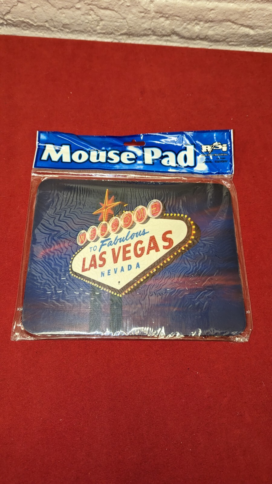 "Las Vegas" Mouse Pad RSI from Nevada Riviera Gift shop