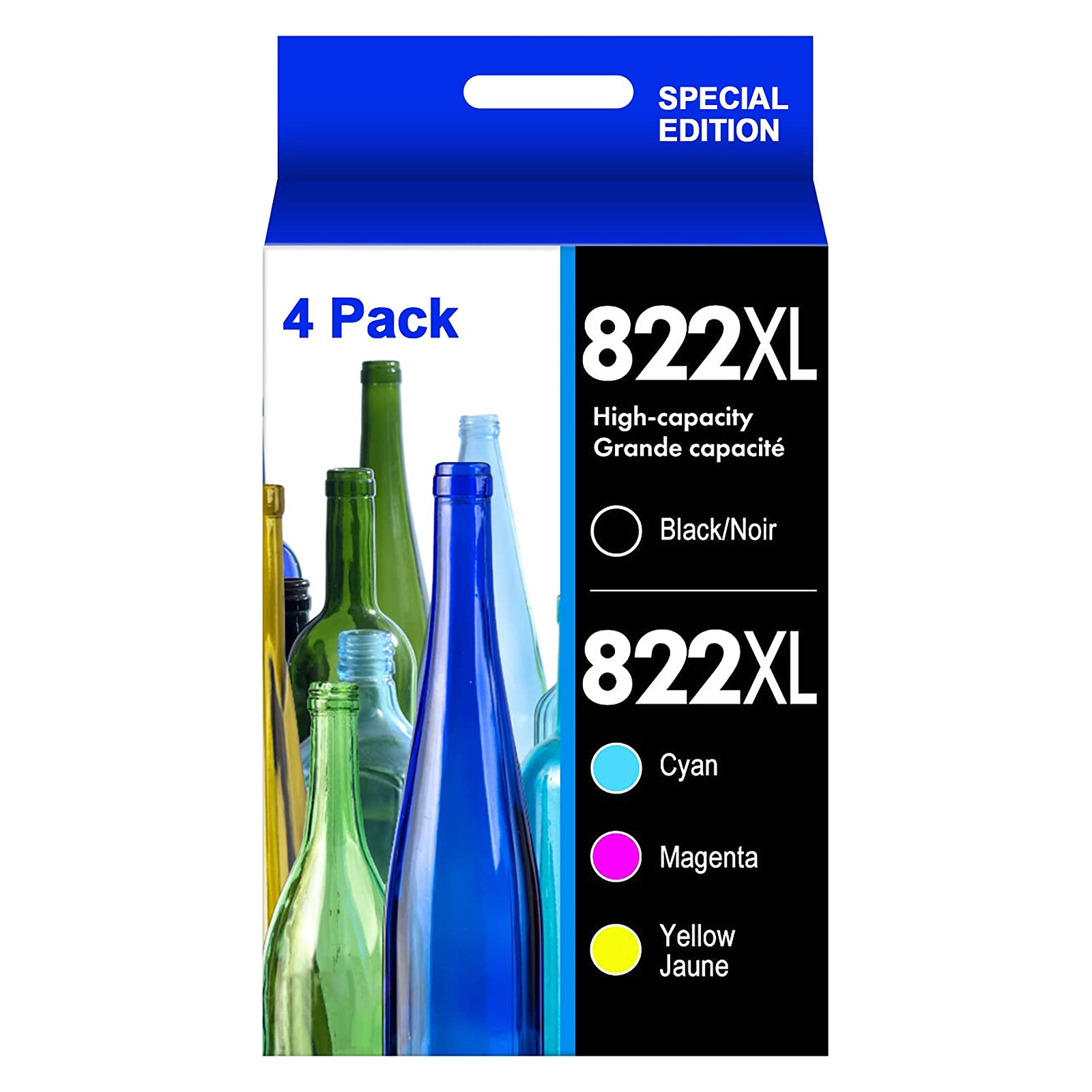 4 822XL Premium Ink Cartridge Compatible for Epson Workforce Pro WF-3820 WF-4830