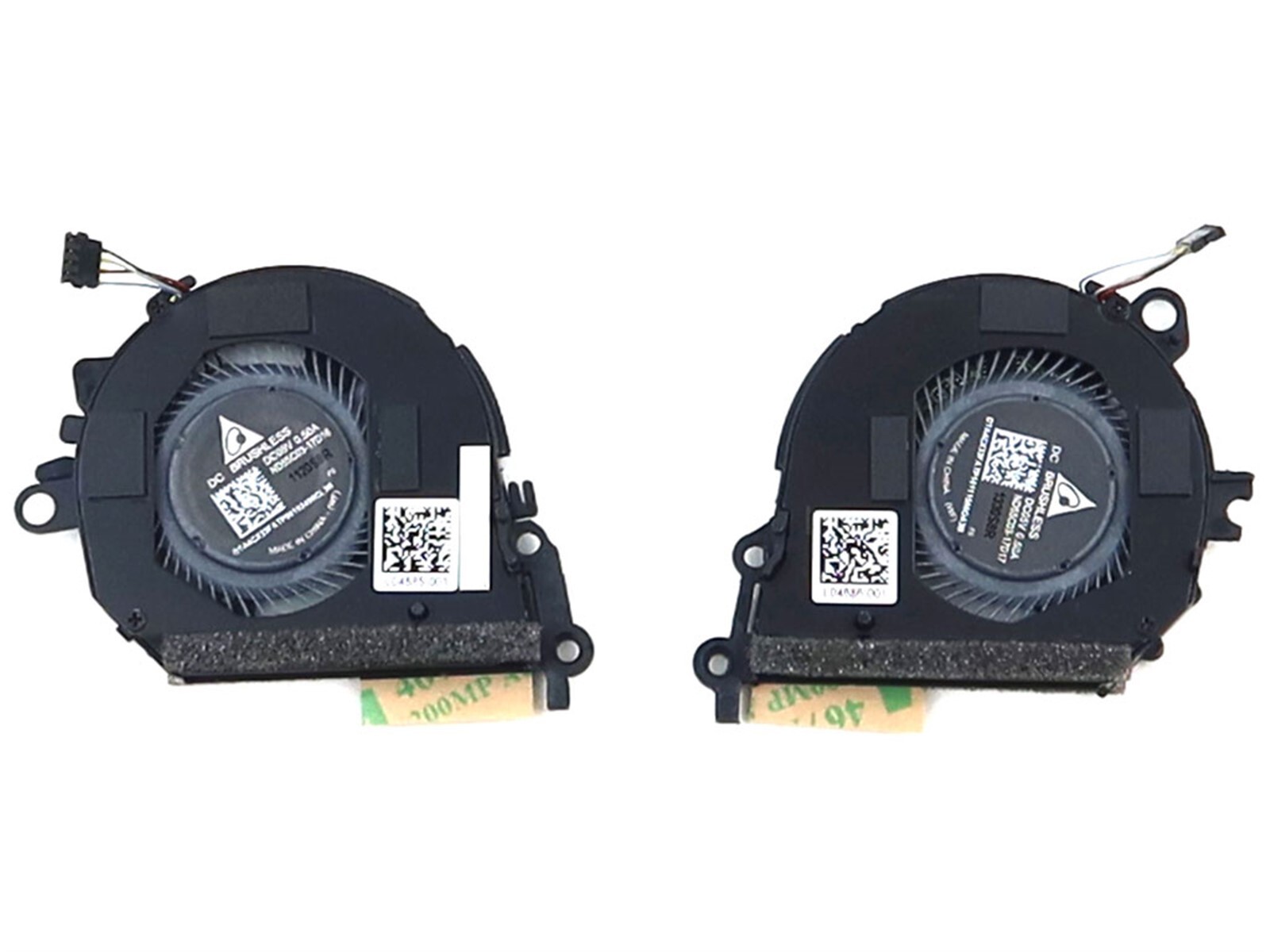 HP SPECTRE X360 13-AE LAPTOP L & R CPU GPU COOLING FAN SET L04885-001_L04886-001
