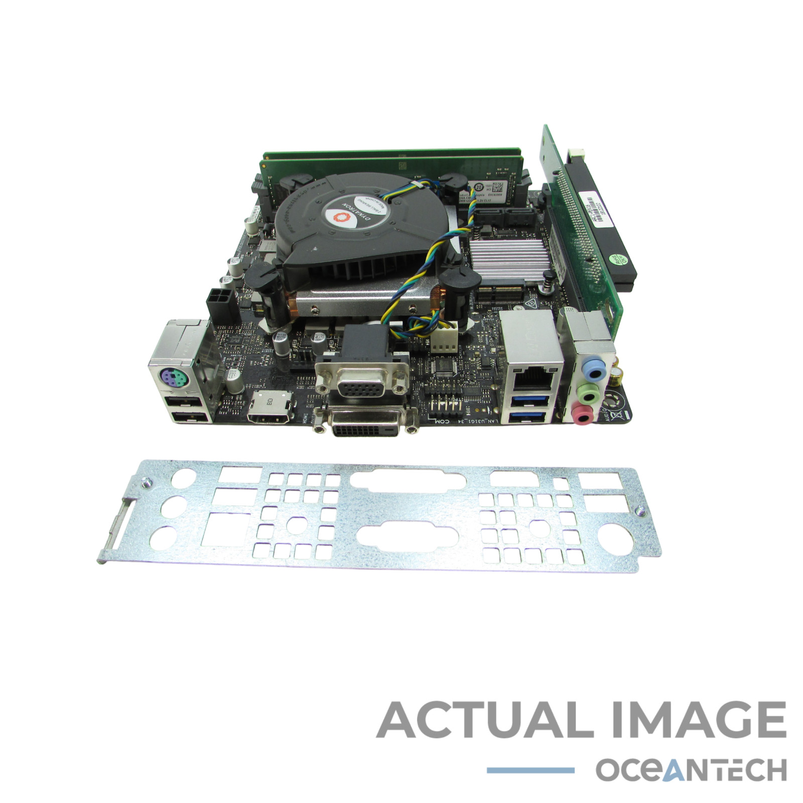 ASUS PRIME H310-PLUS Motherboard Core I7-8700 8GB RAM, IO Shield