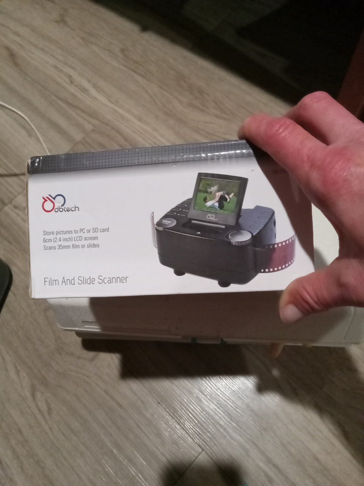 DBTech 35MM Slide and Film Scanner DB-FS150 SMALL AND COMPACT DB-TECH NIB