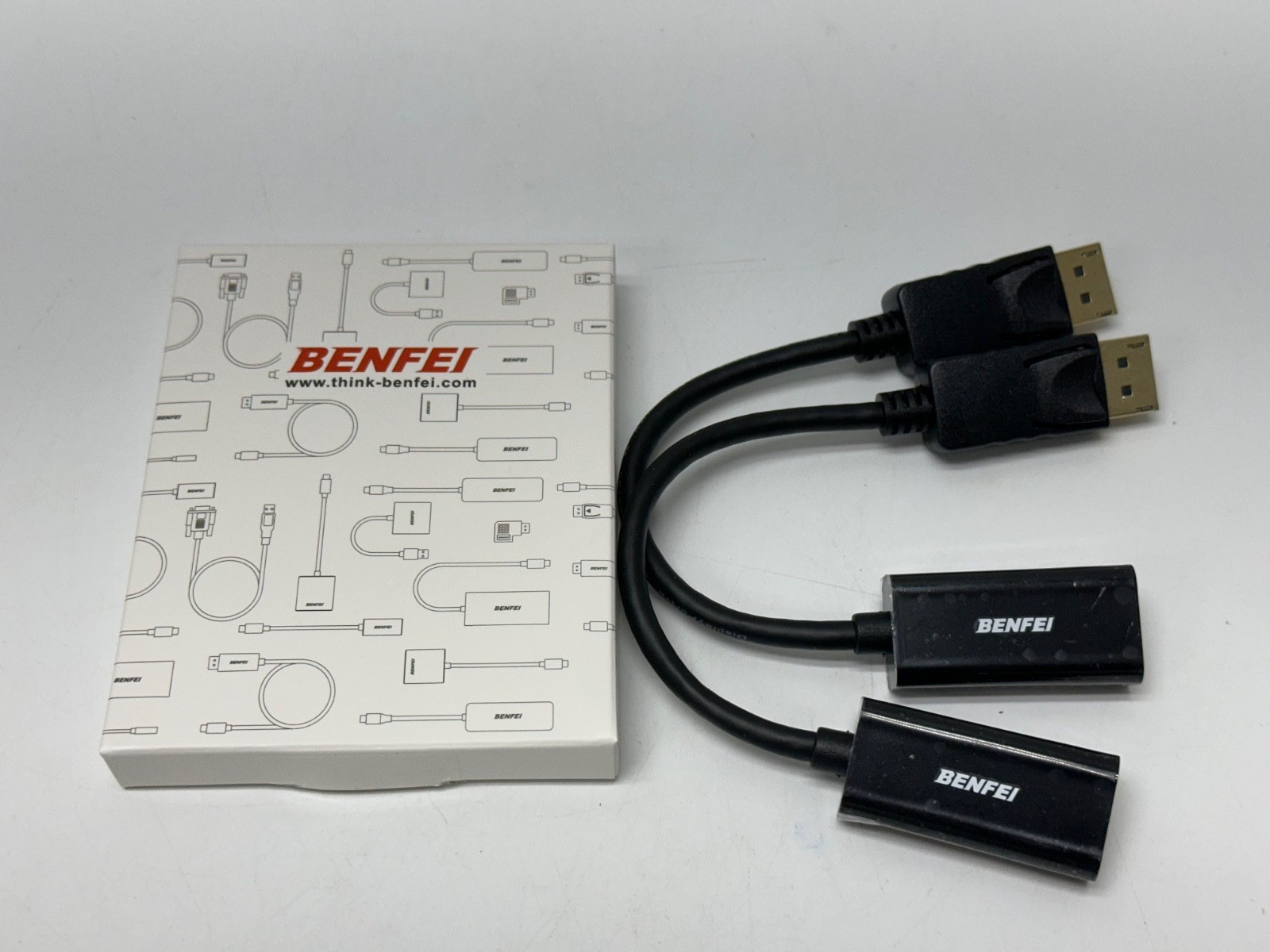 BENFEI 2 Pack DisplayPort to HDMI Adapter 4K DisplayPort