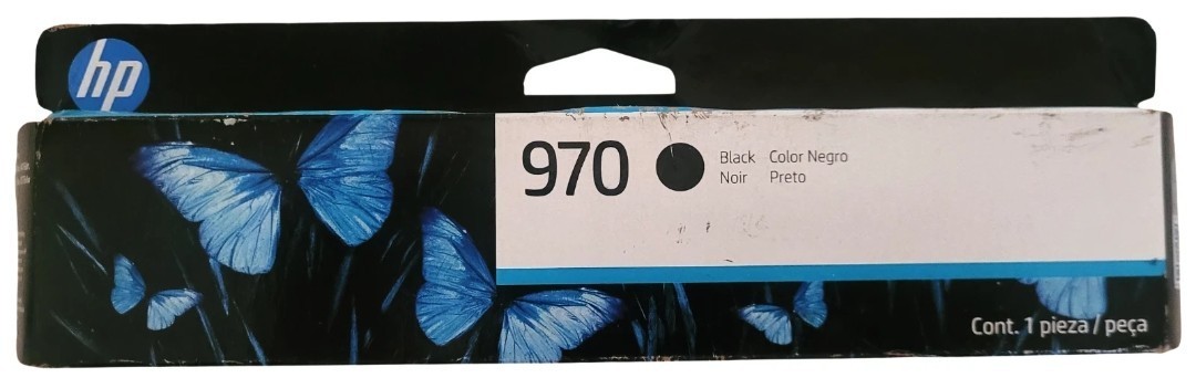 HP 970 Black Ink Cartridge Exp: 01-2028