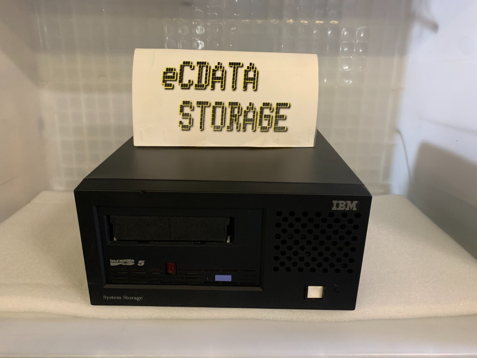 IBM 3580-S53 46C1747 Ultrium5 LTO5 SAS External 46C2054 TS2350 Tape Drive