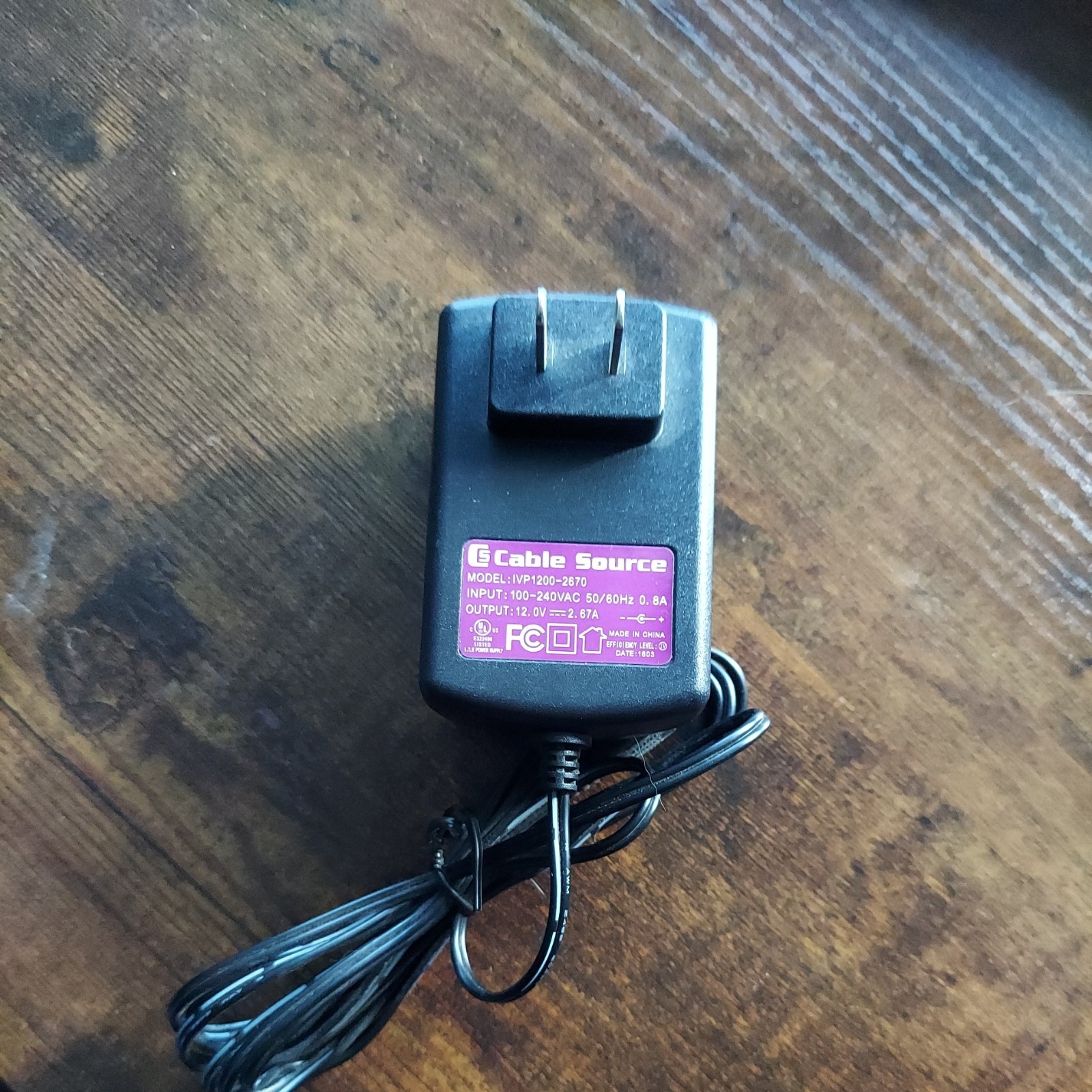 NEW 5 VOLT OR 12 VOLT UNIVERSAL AC POWER ADAPTER FOR CABLE BOXES UL LISTED ROHS