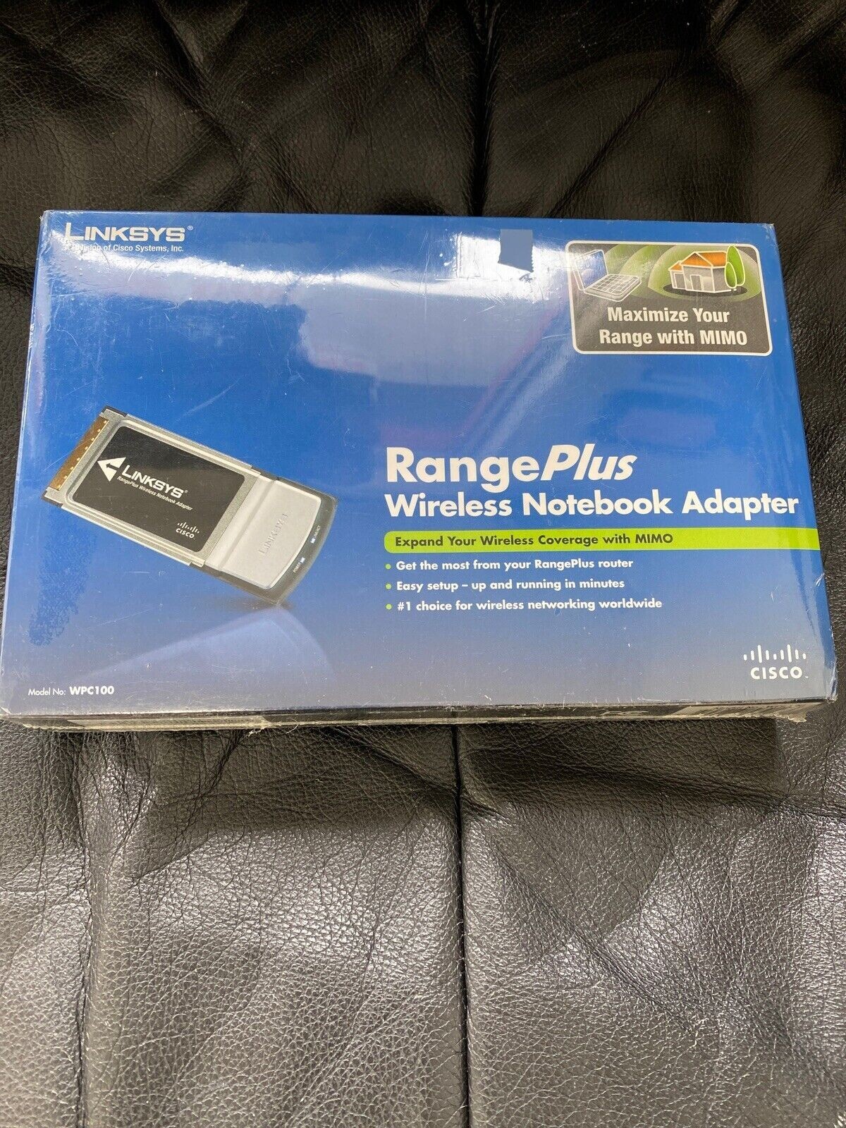 Linksys Cisco WiFi Wireless-B G CardBus Adapter Laptop Notebook PC Card PCMCIA