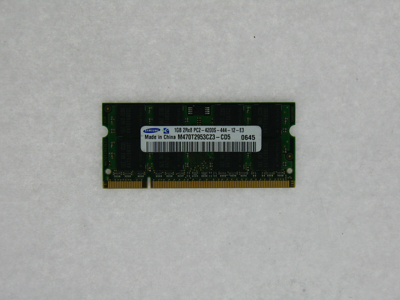 M470T2953CZ3-CD5 1GB PC2-4200 DDR2-533 200pin Sodimm Laptop Memory Low Density