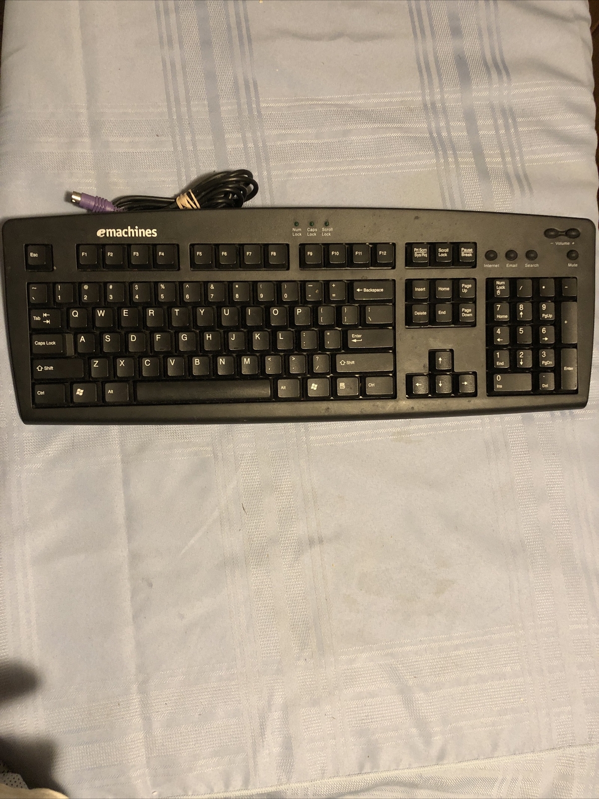 eMachines KB-9908 Keyboard Black Tested Clean