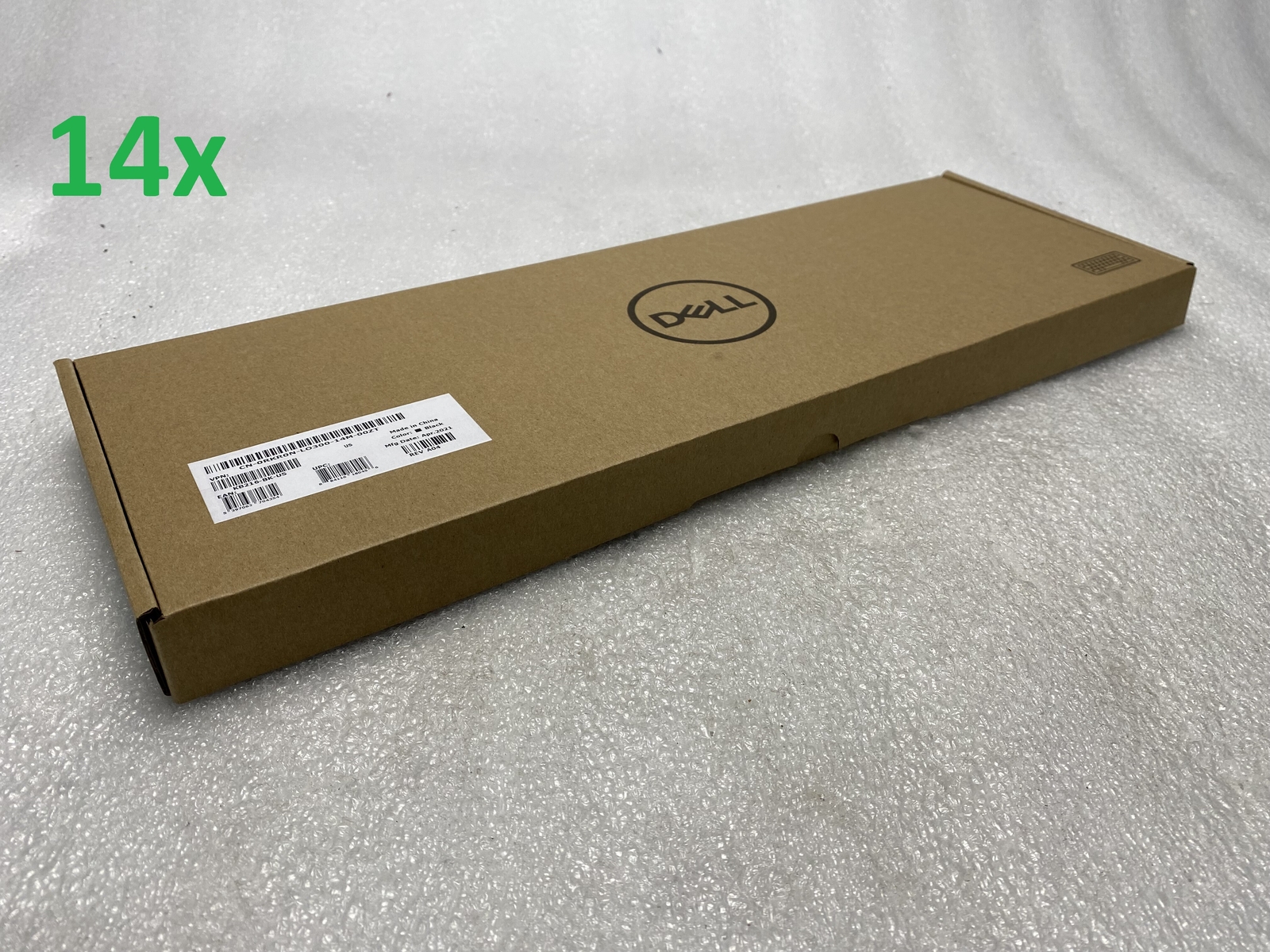 NEW Lot of 14 Dell Wired USB Keyboard KB216-BK-US 0RKR0N 0N6R8G English QWERTY