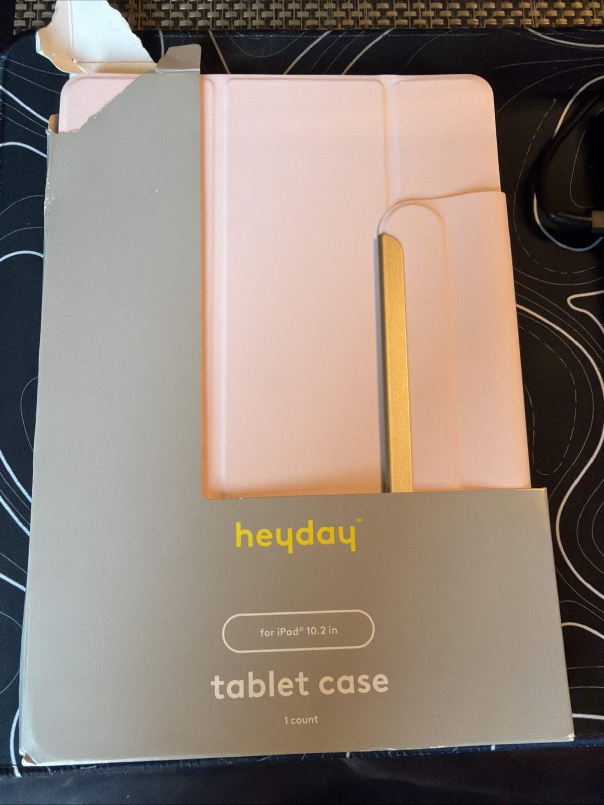 heyday Apple iPad 10.2 in Tablet Case Pink - OPEN BOX