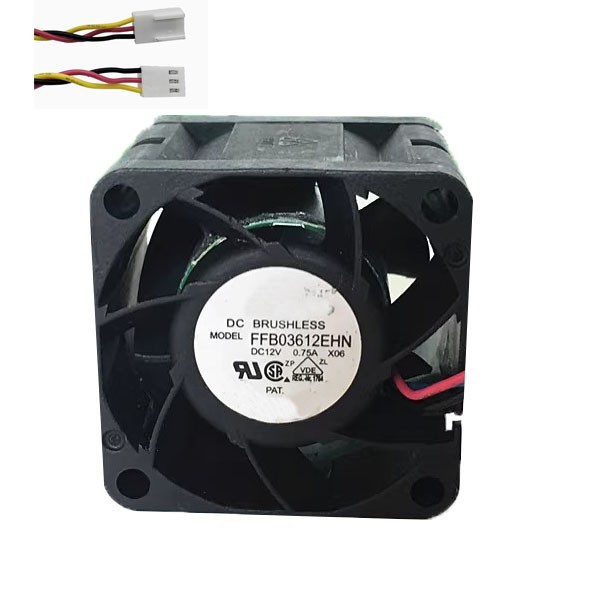 Cooling Fan For DELTA FFB03612EHN-X06 36*36*28MM DC12V 0.75A 3lines New