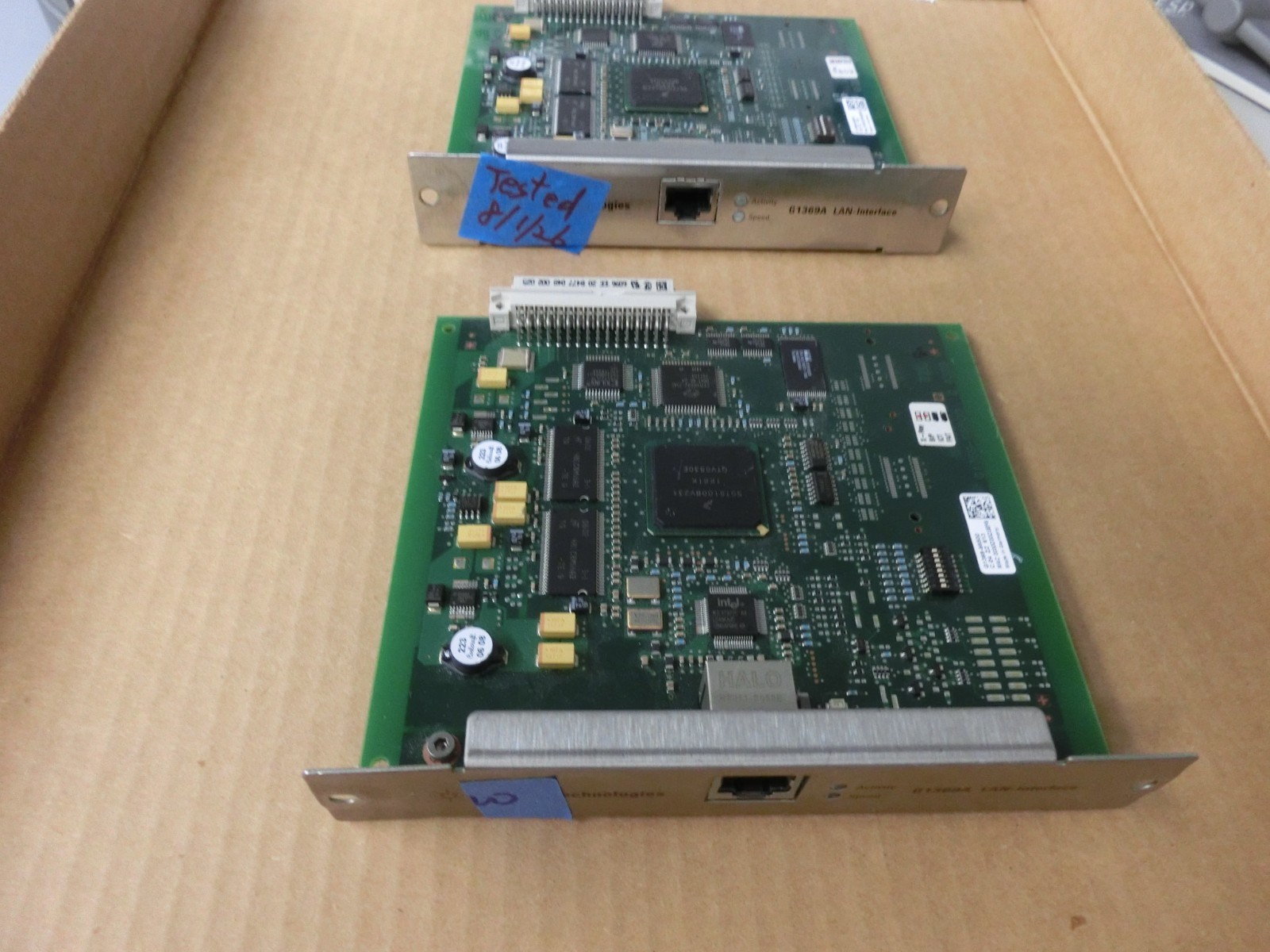 Agilent HP G1369A LAN Card 6850 6890 GC 1100 1200 LC 8453 UV/Vis 