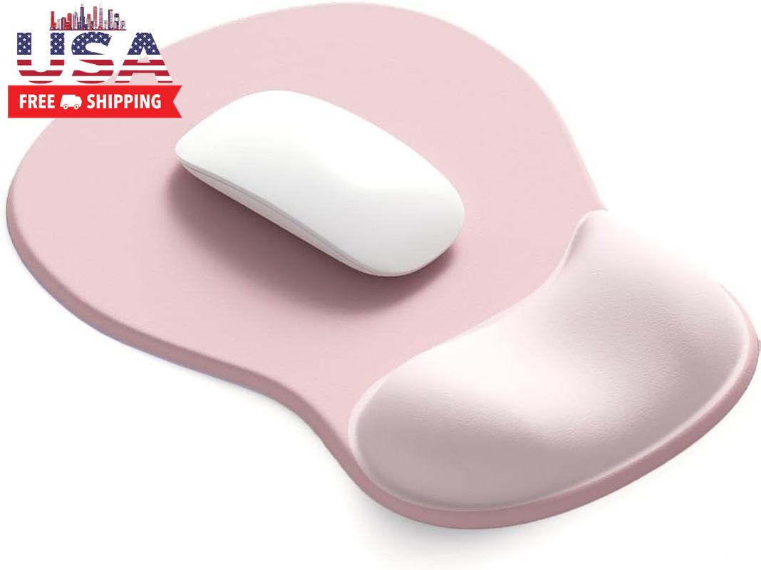 Ergocomfort Gel Wrist Rest Mouse Pad-Ergonomic Office Mousepad with Wrist Suppor