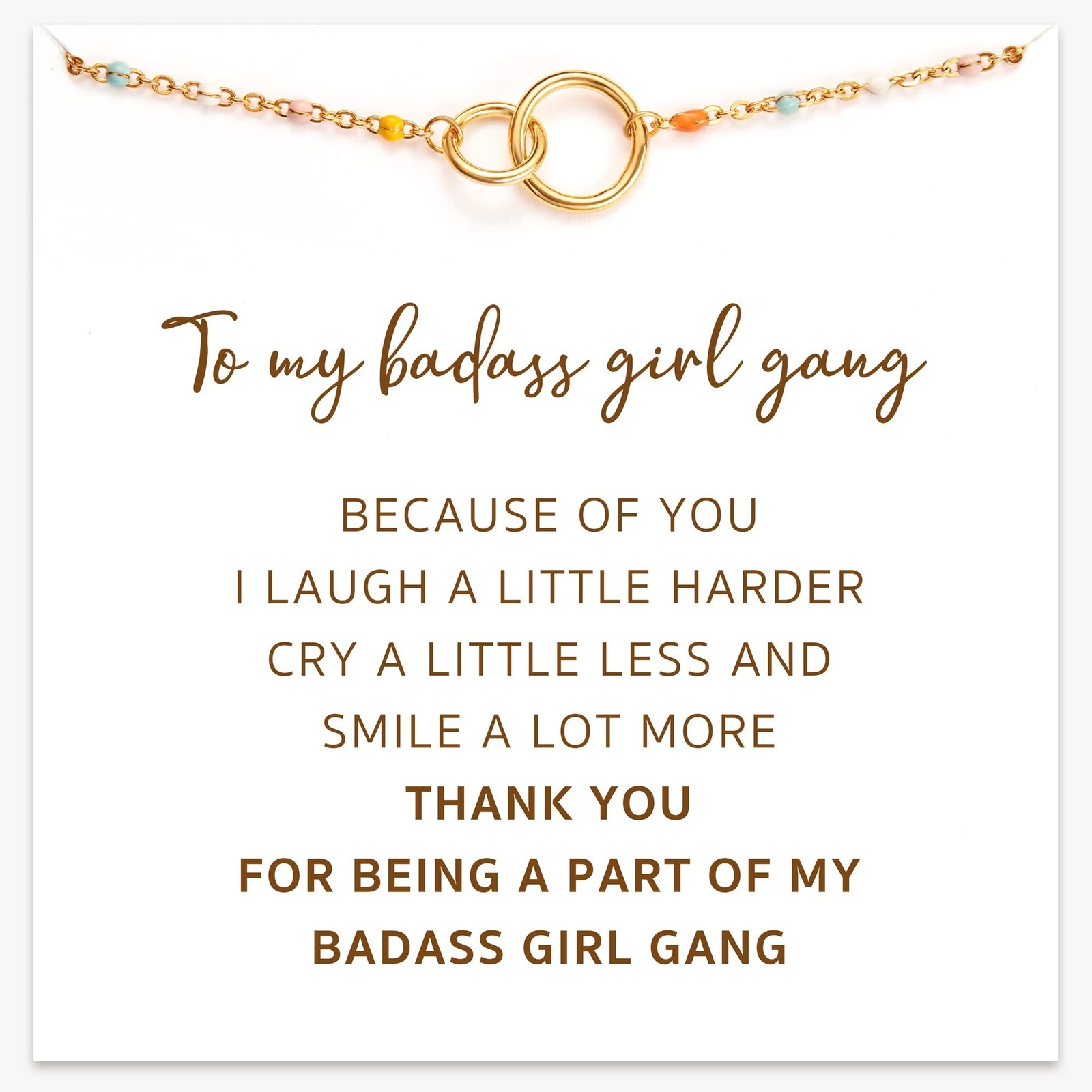 Friend Gifts for Women, Friendship Bracelets, Friend Birthday Gifts for Women...