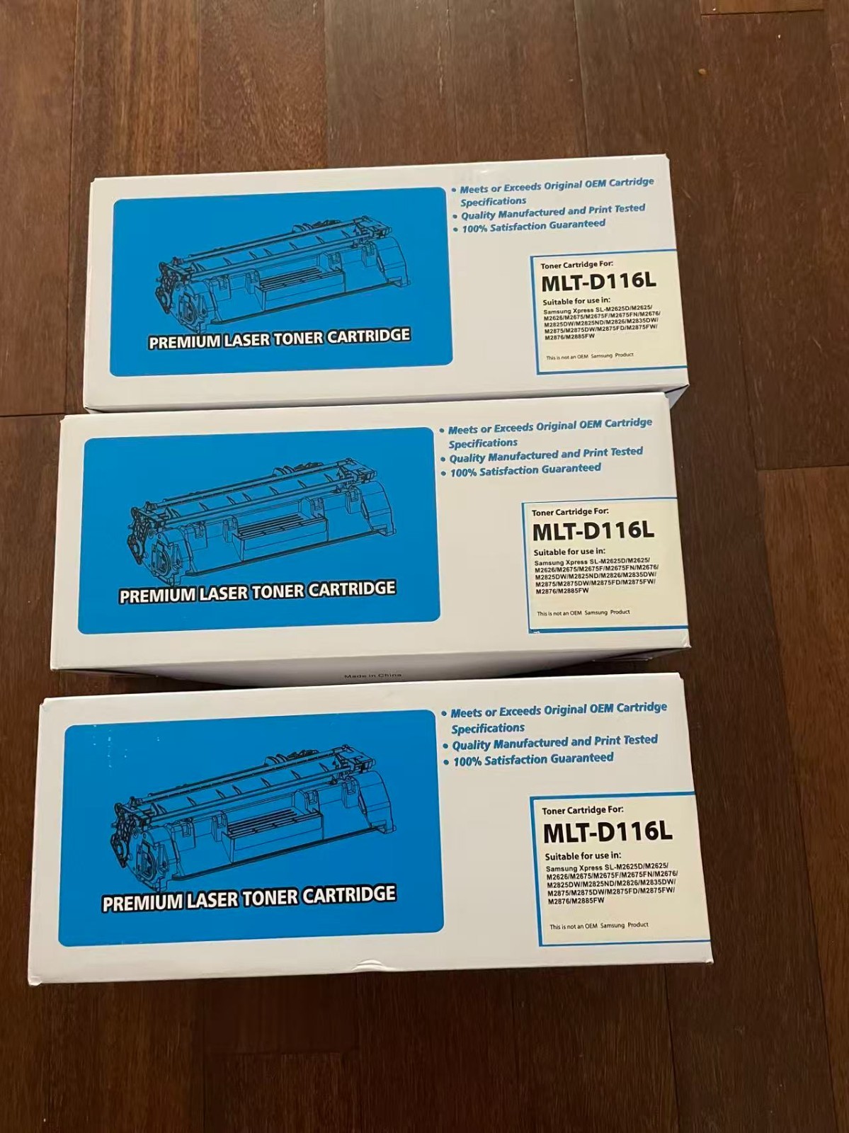 OEM for Samsung Compatible High Yield Toner Cartridge - Black (MLT-D116L)