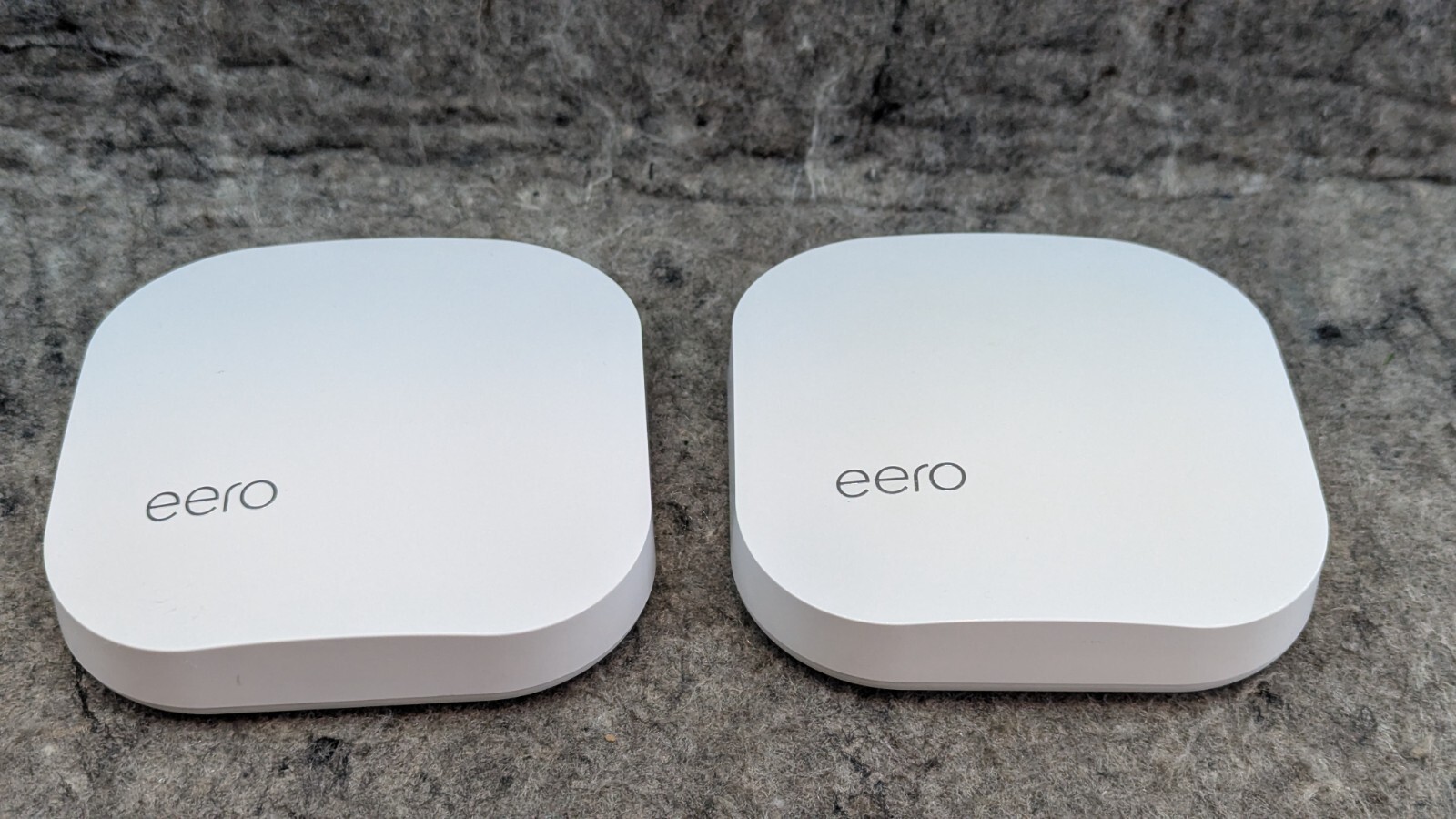 🔥Lot of 2🔥 Eero Pro B010001 2nd Gen AC Tri-Band Mesh Router White (Metronet)