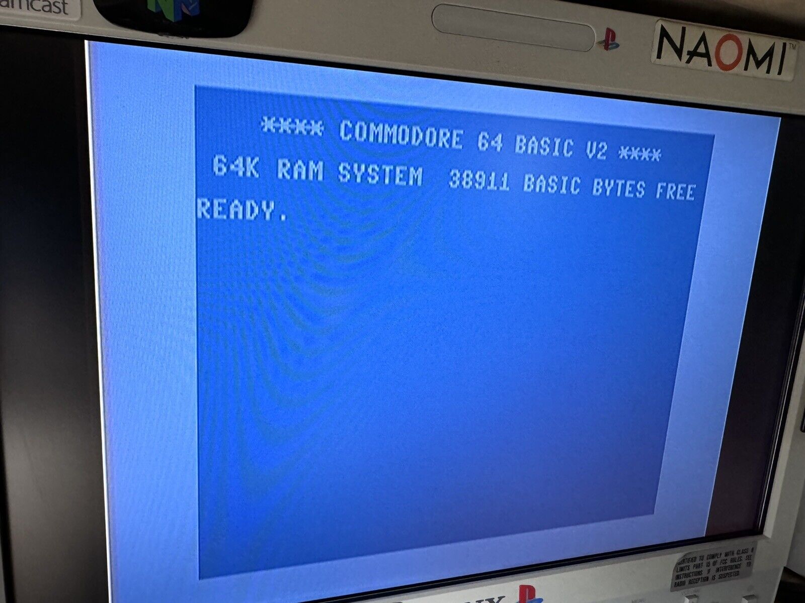Commodore 128 Computer, Fully Cleaned And New Capacitors, Good Keyboard