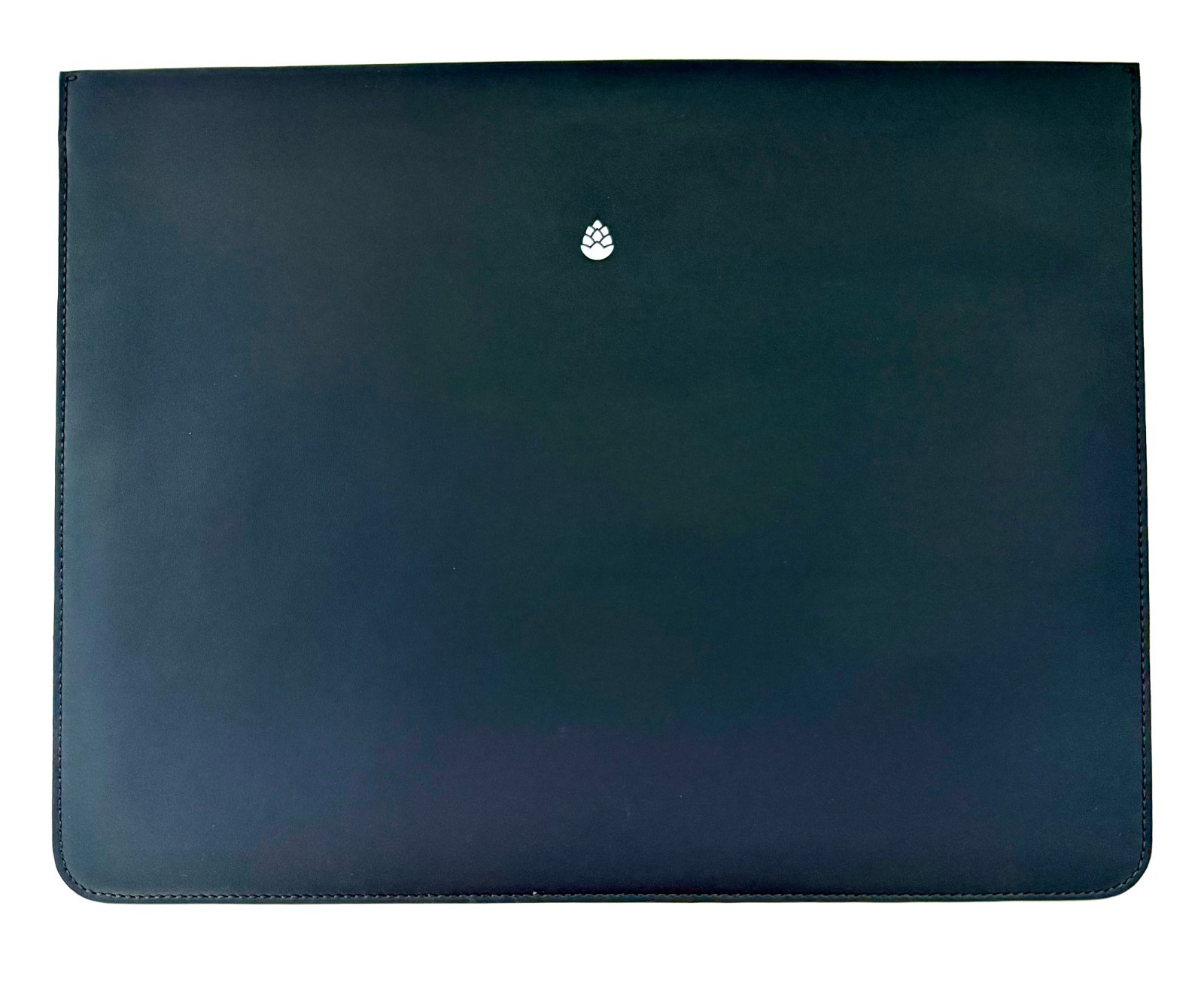 Mark and Graham Fillmore Vegan Leather Laptop Sleeve up to 15" Navy Blue ~ NEW