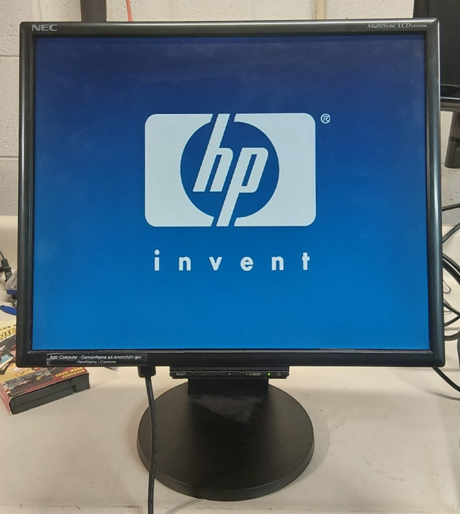 NEC MultiSync LCD195NXM-BK 19" LCD Computer Display TESTED