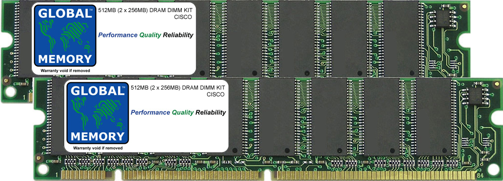 512MB (2 x 256MB) DRAM DIMM KIT CISCO AS5350 UNIVERSAL GATEWAY (MEM-512M-AS535)