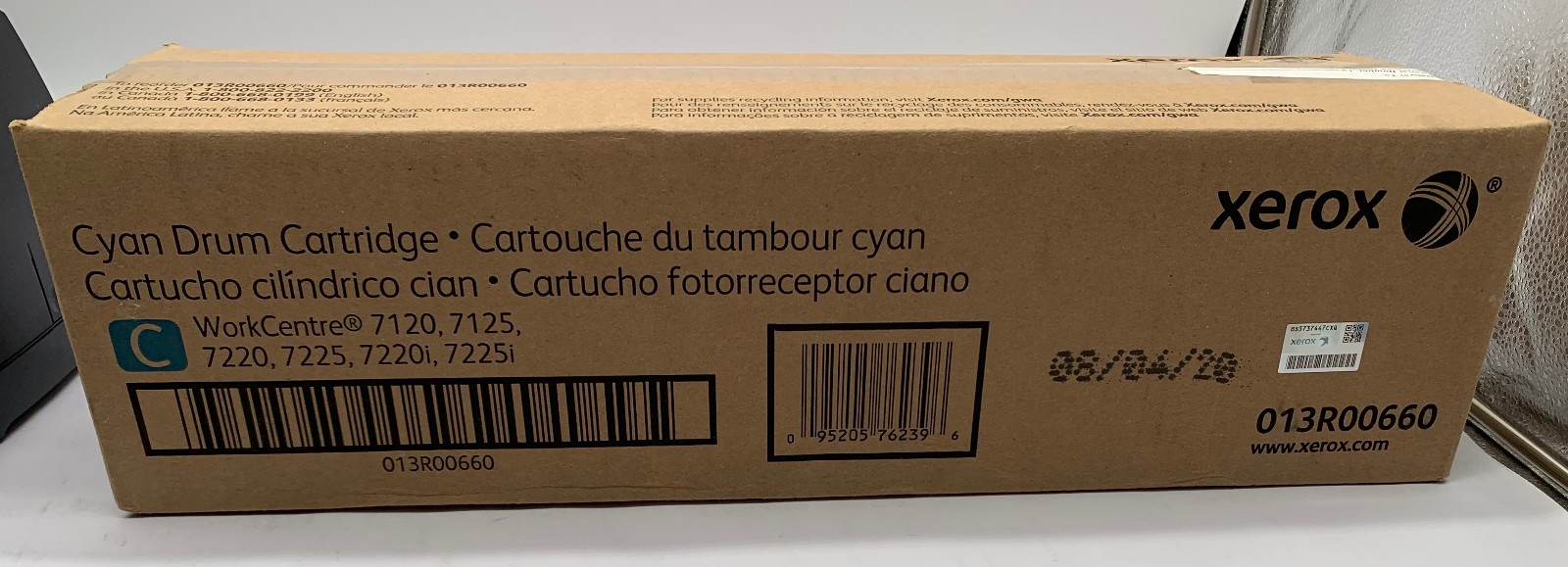 Genuine Xerox 013R00660 (13R00660) Cyan Drum Unit, OEM