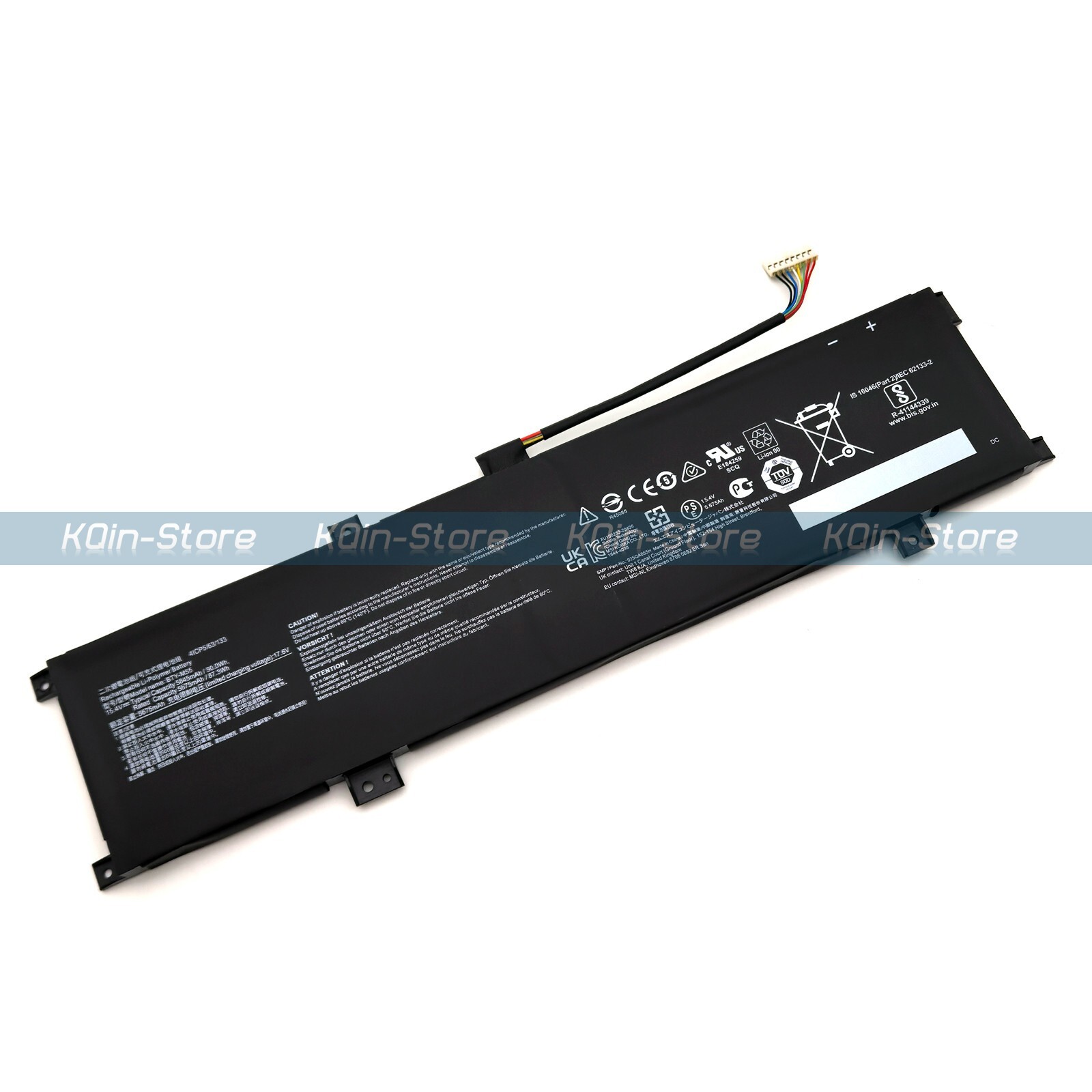 New BTY-M55 OEM Genuine Battery for Msi Pulse GL66 12UGK GL76 12UGSZOK 925QA055H