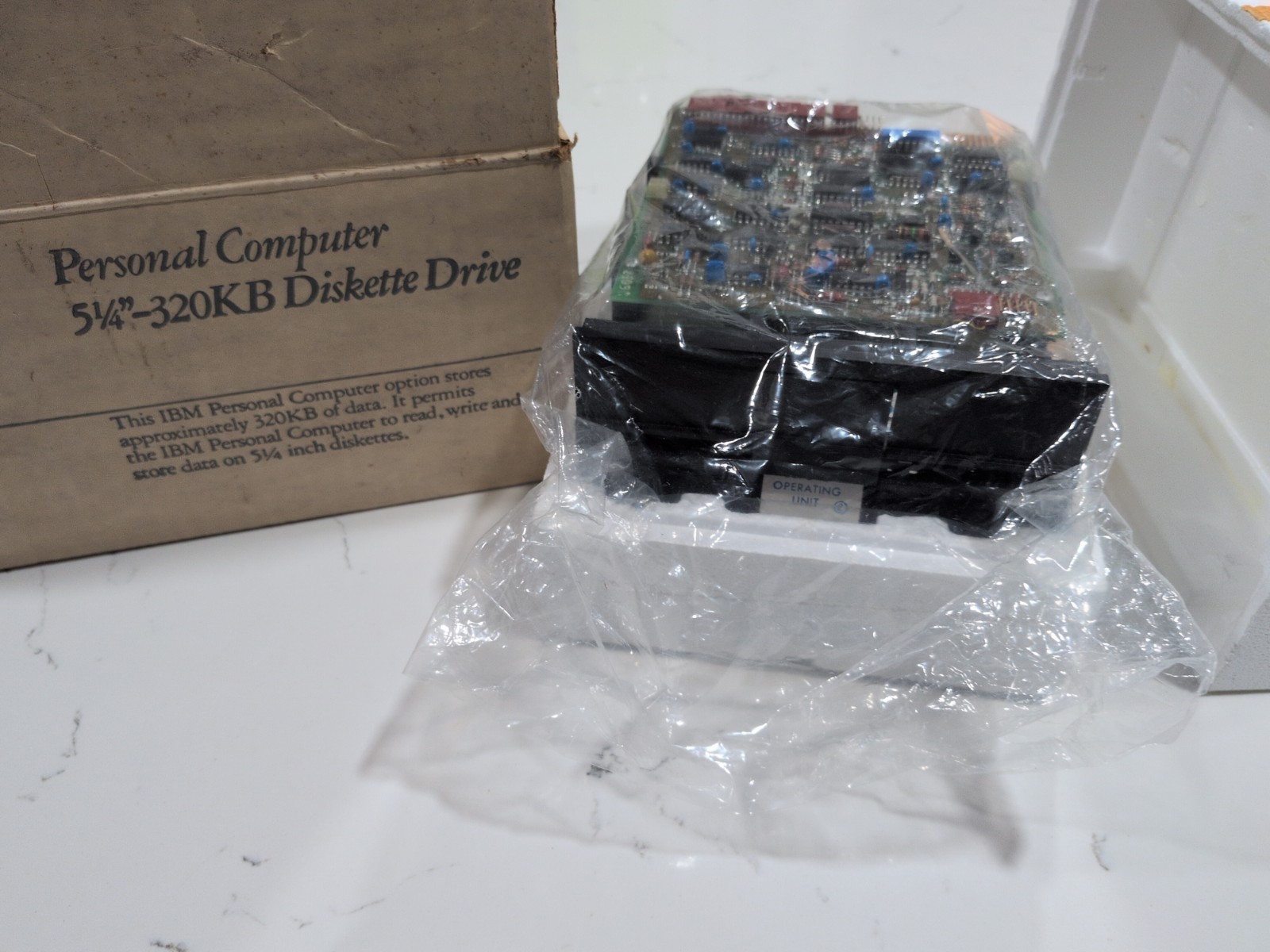 IBM Tandon TM100-1A 5.25" Floppy Disk Drive SSDD 320KB NOS Vintage PC - rare