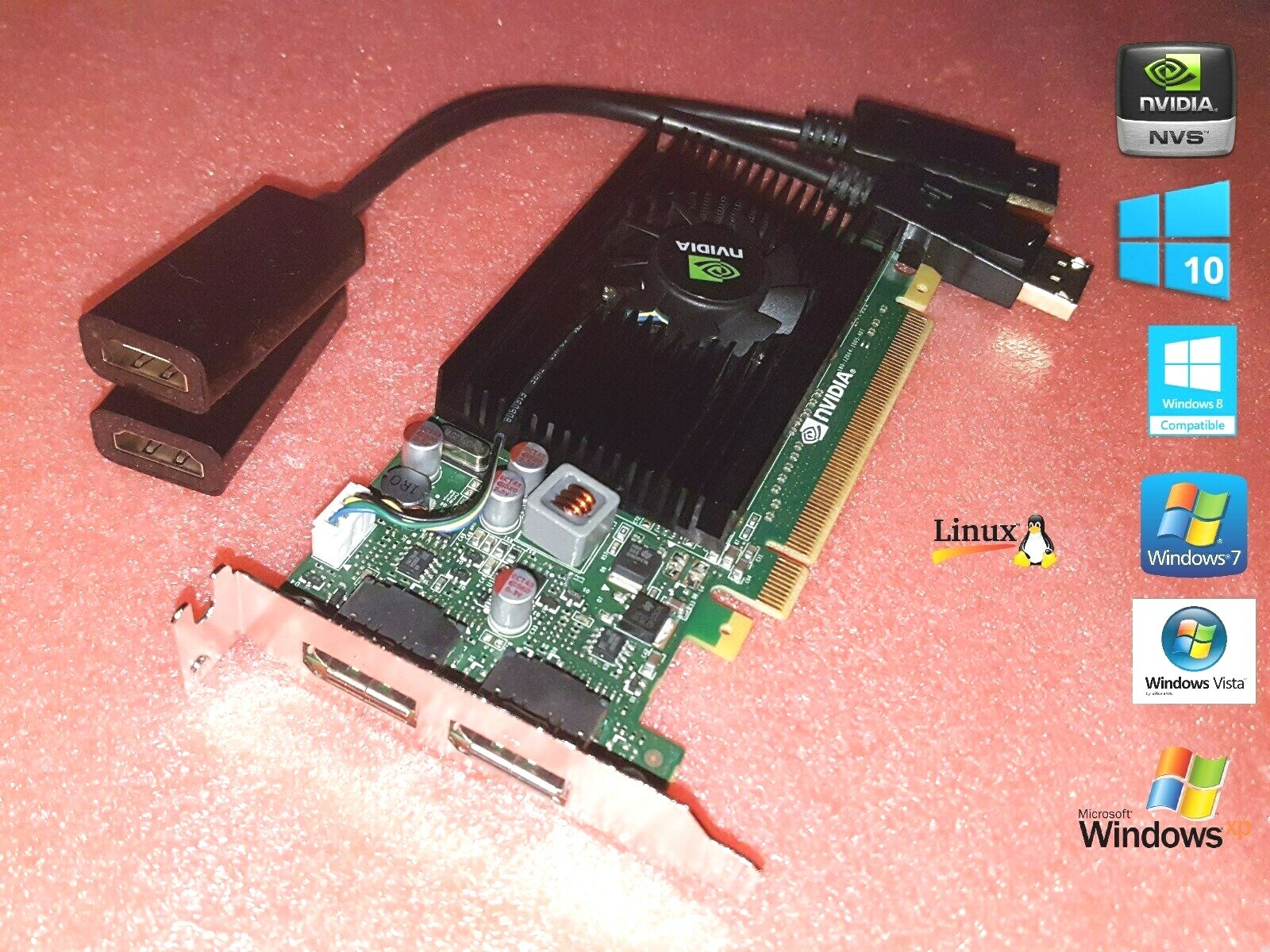 Dell Vostro 3800 3268 3267 3250 SFF Video Graphics Card w/ Dual HDMI Output