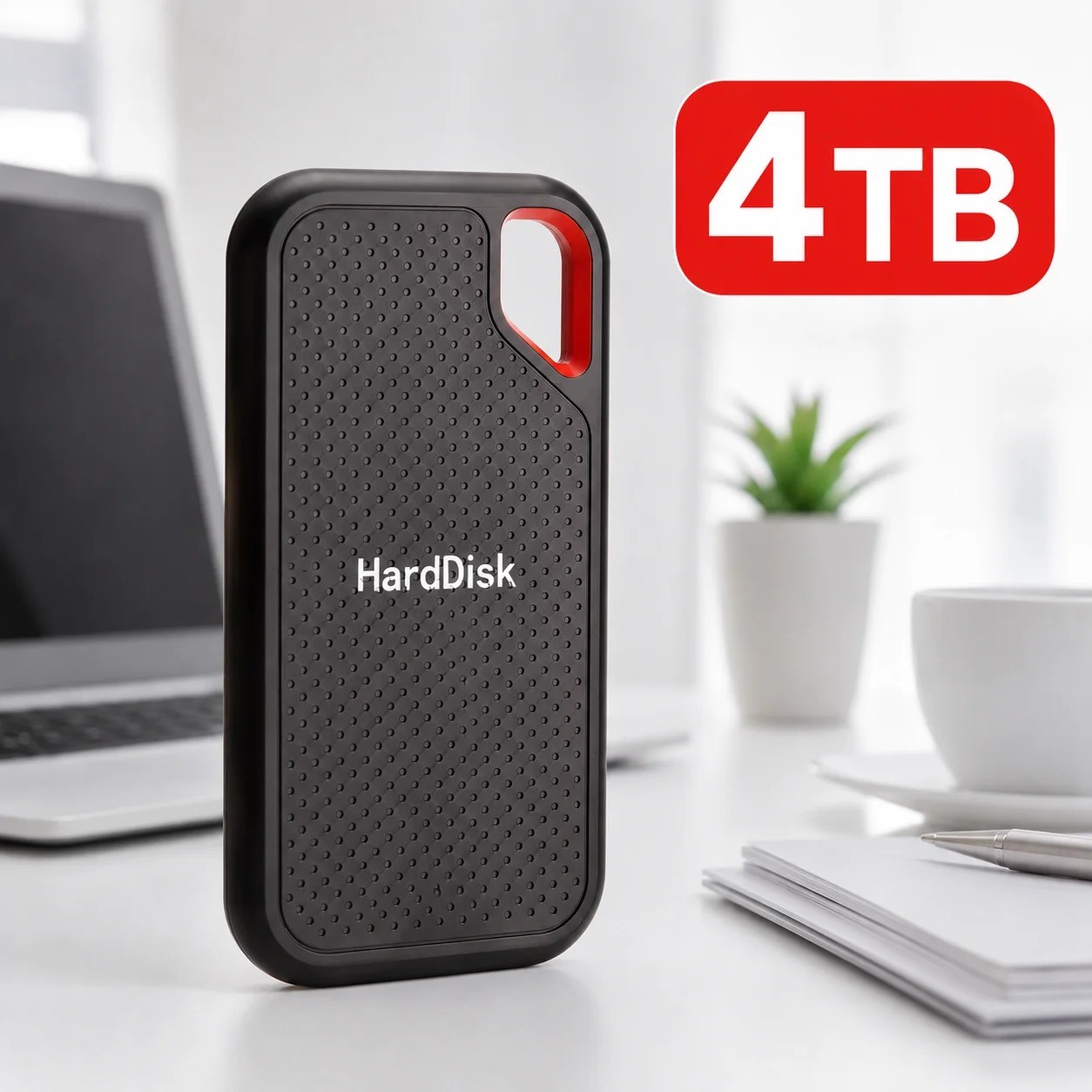 Laptop Mac And PC External Hard Drive 8TB High Speed Capacity Solid State Usb3.2