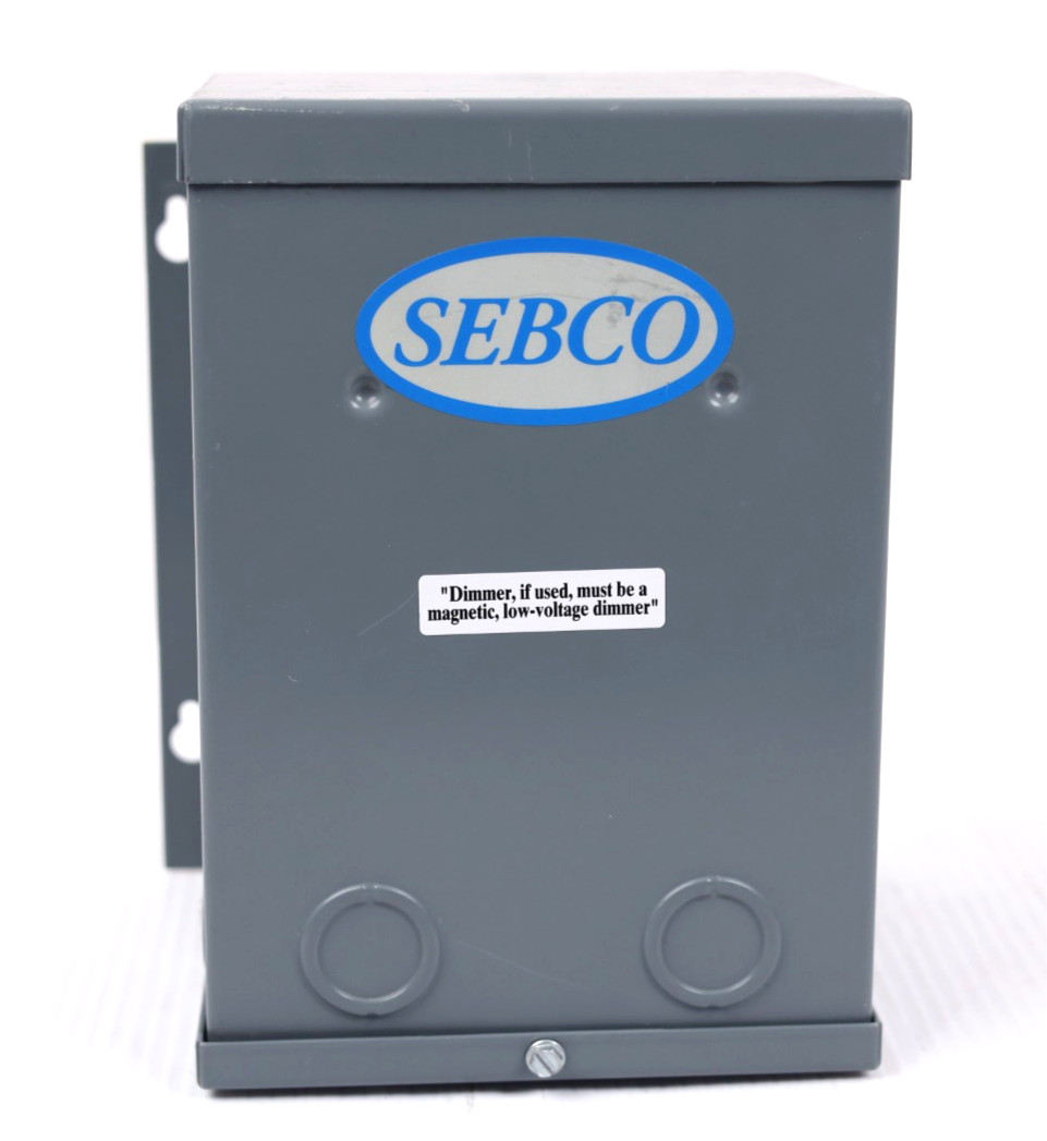SEBCO 1025-12 500W/12V 500 Watt Magnetic Transformer 500W  120VAC - Class r584