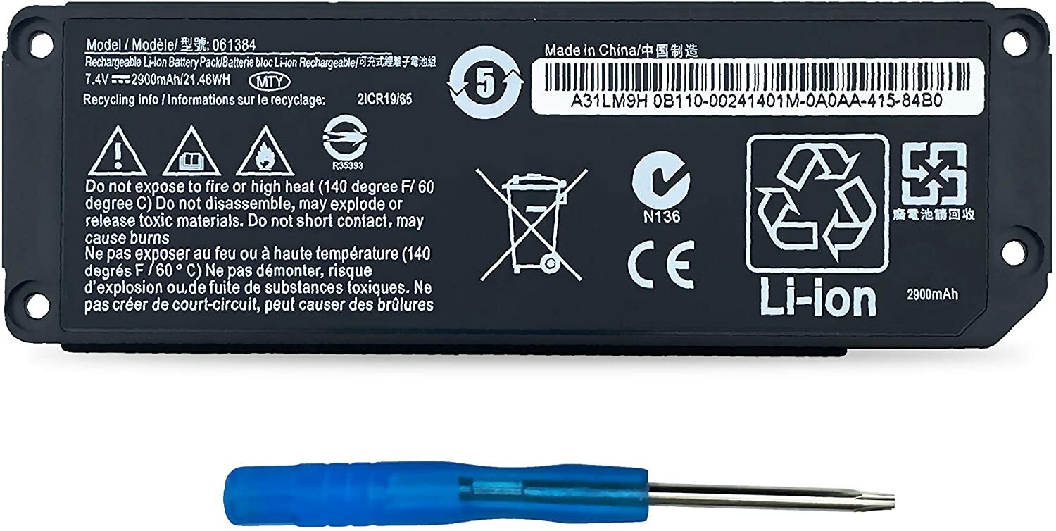 7.4V 21.46Wh 061385 Battery 061384 061386 063287 for Bose Soundlink Mini I one