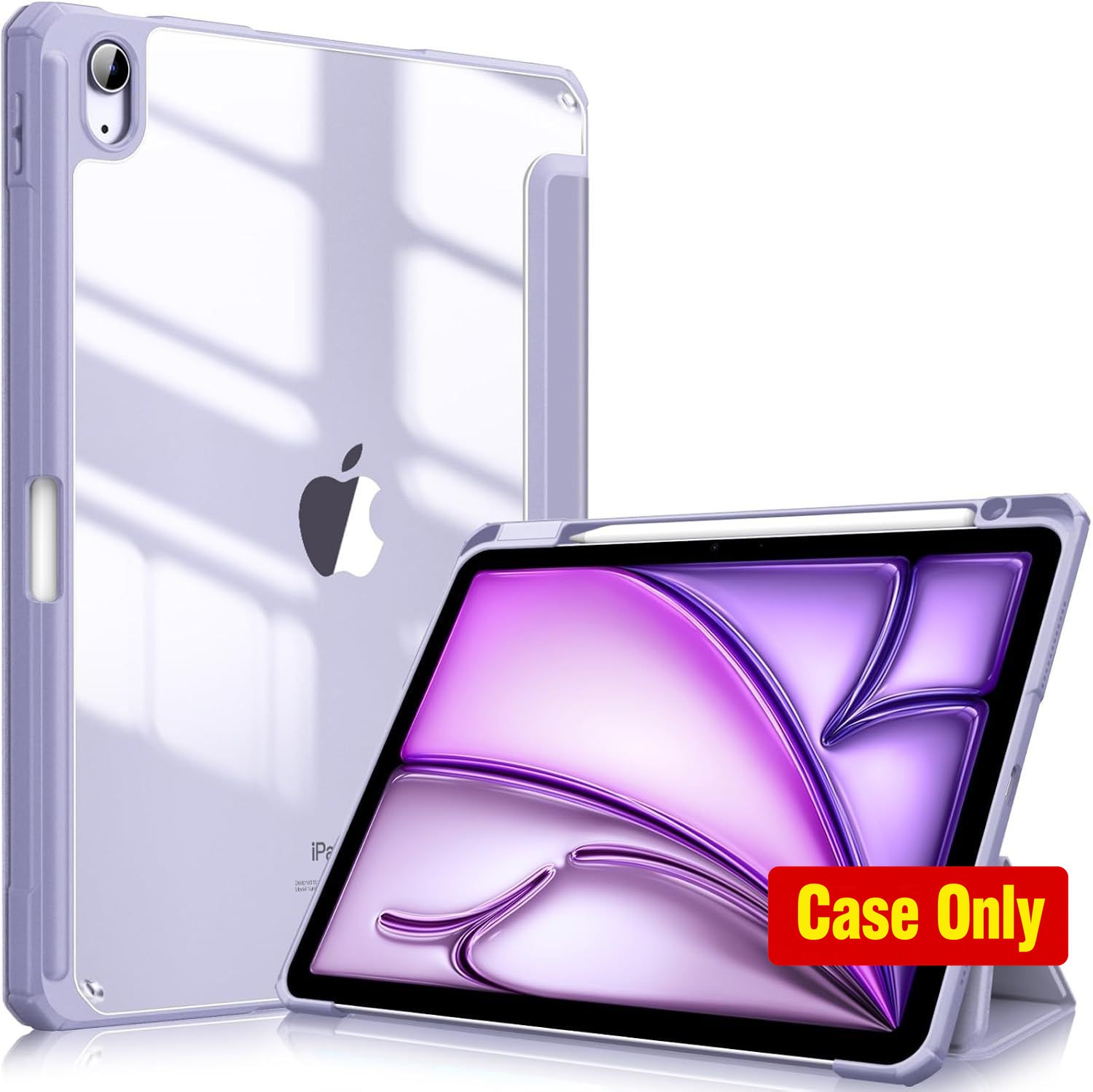 Shockproof Hybrid Slim Case for 11-inch iPad Air M4/M3/M2 (2026/2025/2024) - Pen