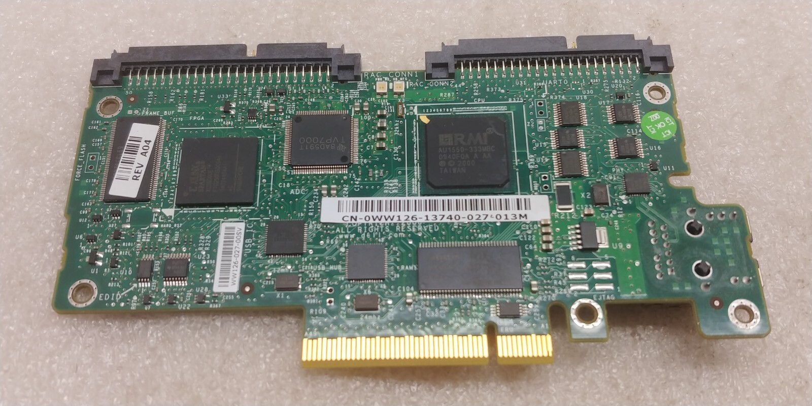 WW126 DELL DRAC 5 PowerEdge Remote Access Card P GREAT CONDITION 