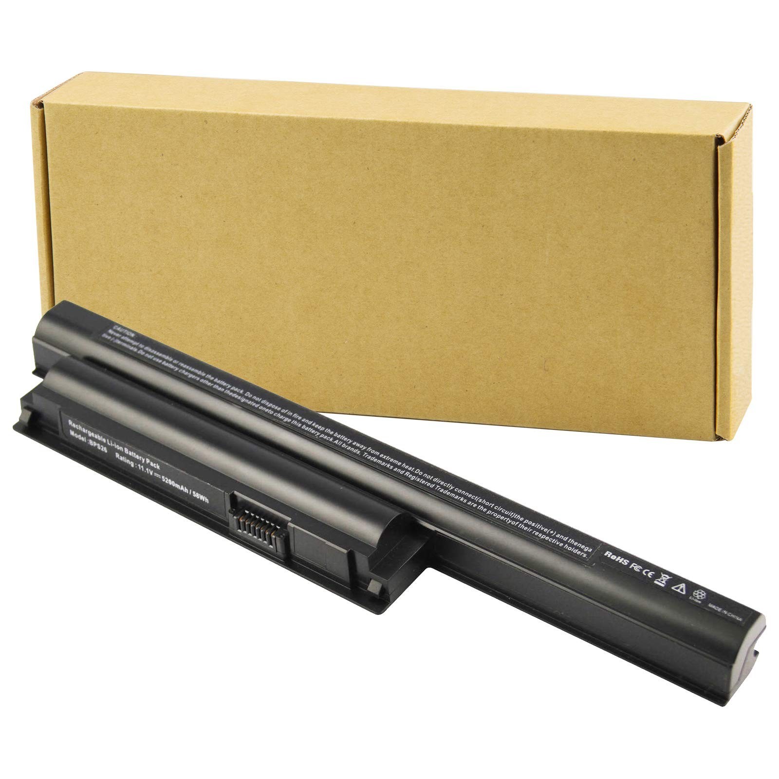 Replacement Laptop Battery for Sony VAIO VGP-BPS26 VGP-BPL26 - High Capacity, Re
