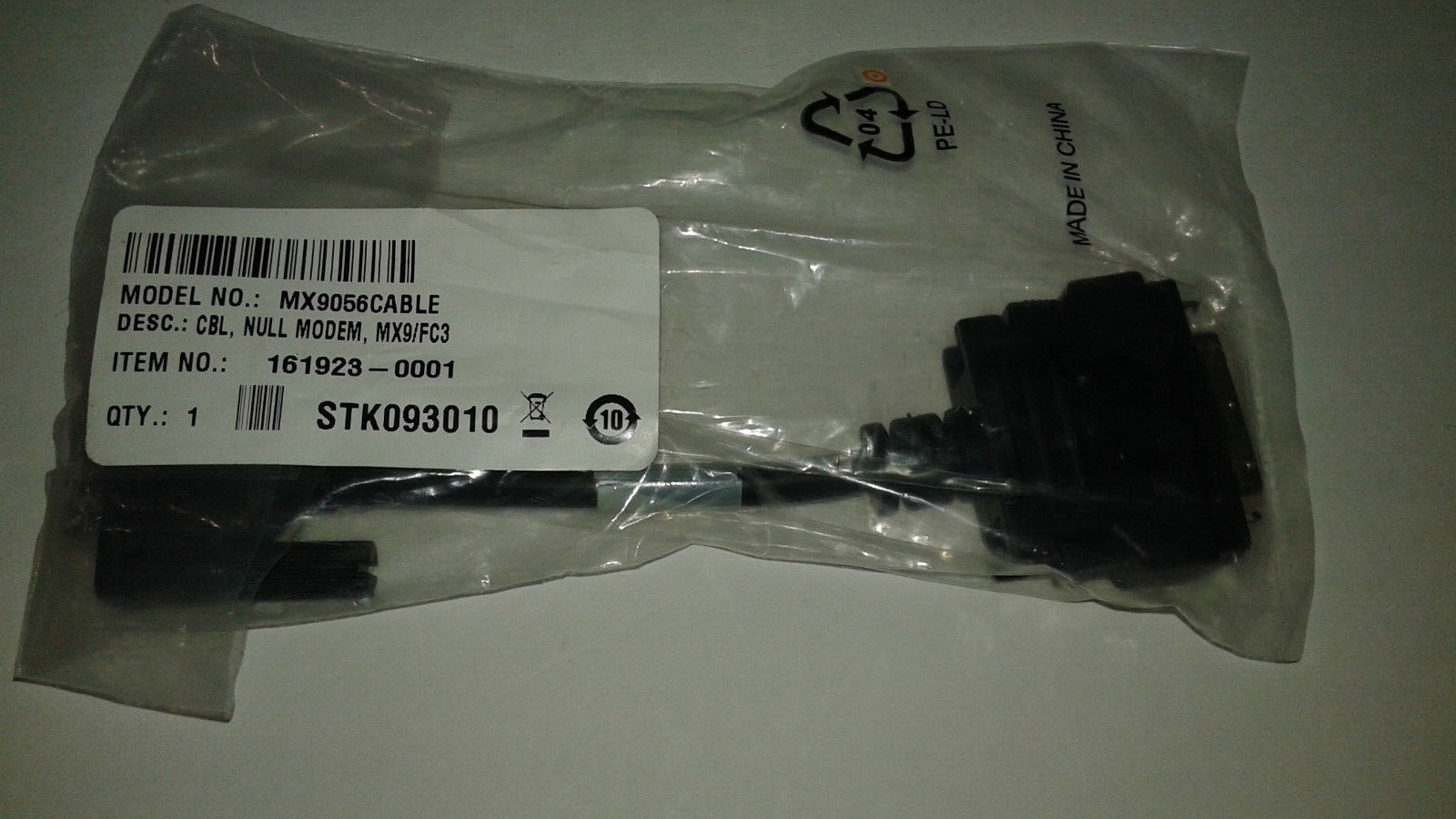 Honeywell/LXE MX9056CABLE Accessory, cable (RS-232 adapter, D9 (M) to male null