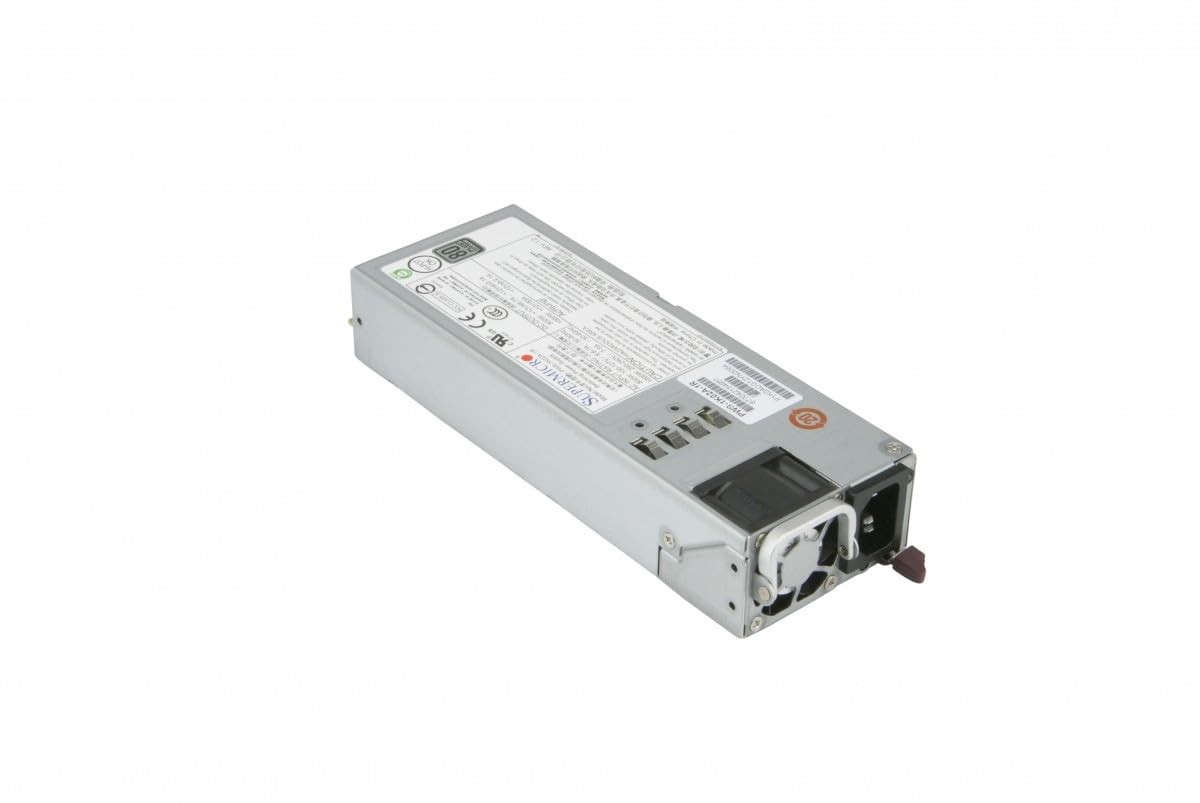 Supermicro PWS-1K02A-1R 1U 1000W Redundant Power Supply 73.5mm width Titanium Le