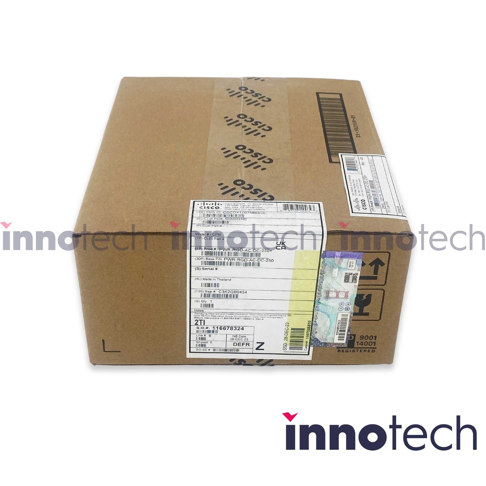 Cisco PWR-RGD-AC-DC-250 Power Supply New Sealed