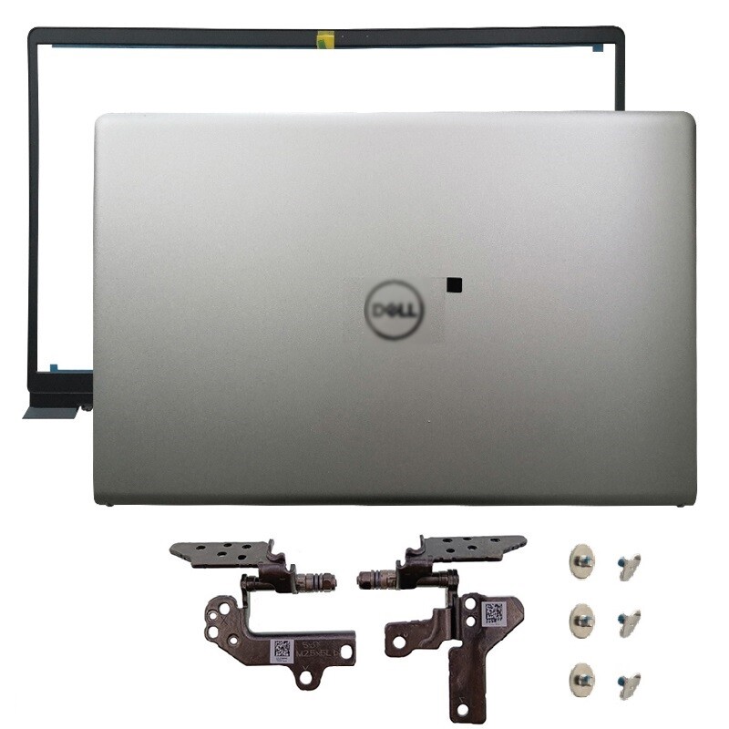 New for Dell Inspiron 15 3510 3511 3515 Silver Laptop LCD Back Cover+Bezel+Hinge