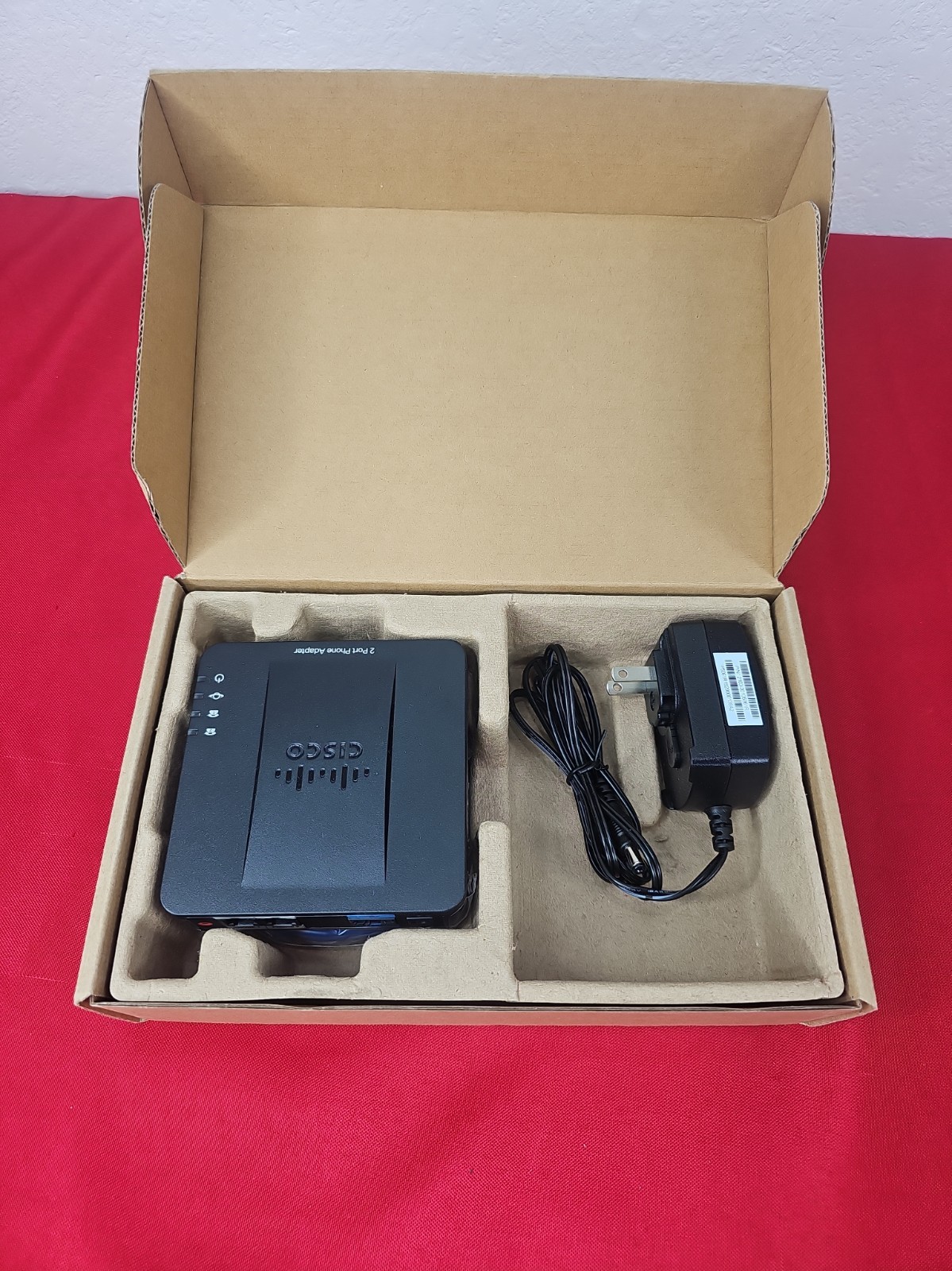 Cisco SPA112 2-Port Phone Adapter 74-9317-05 New No Manual 