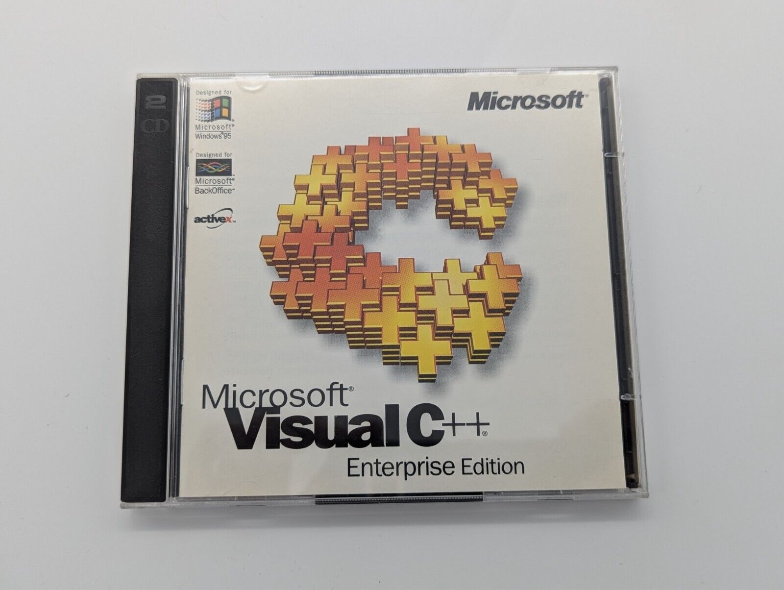 Microsoft Visual C++ 4.2 Enterprise Edition Disc 2 ONLY w/ CD Key