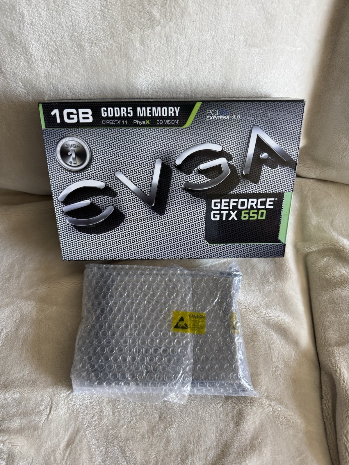 EVGA GeForce GTX 650Ti 1GB GDDR5 Mini-HDMI 2x DVI Graphics Card