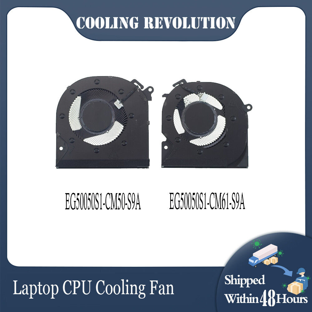 Laptop CPU GPU Cooling Fan EG50050S1-CM50-S9A EG50050S1-CM61-S9A N49282-001