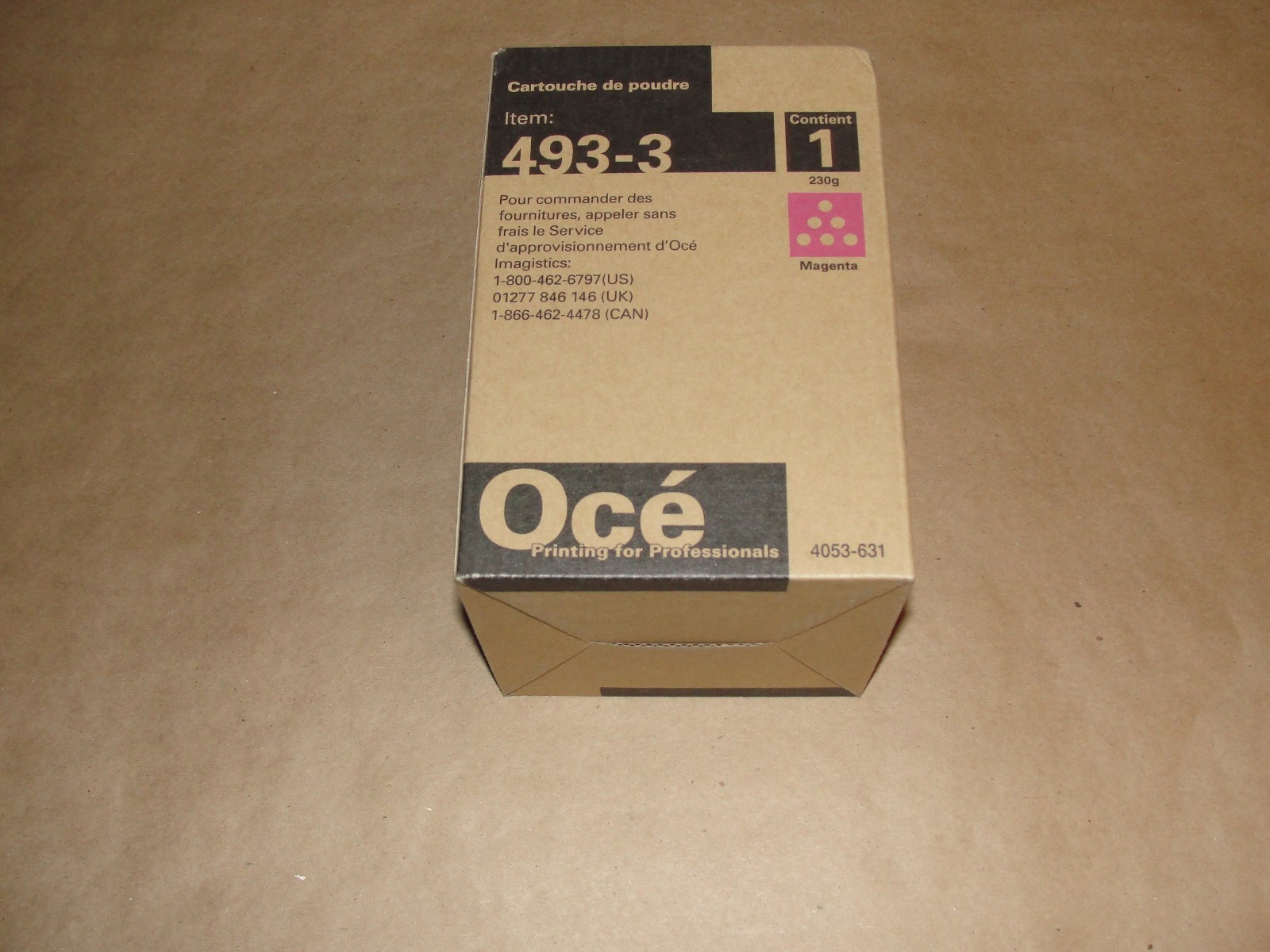 OCE  CM4520/3520/4525/3525 Toner Cartridge  493-3 Magenta 