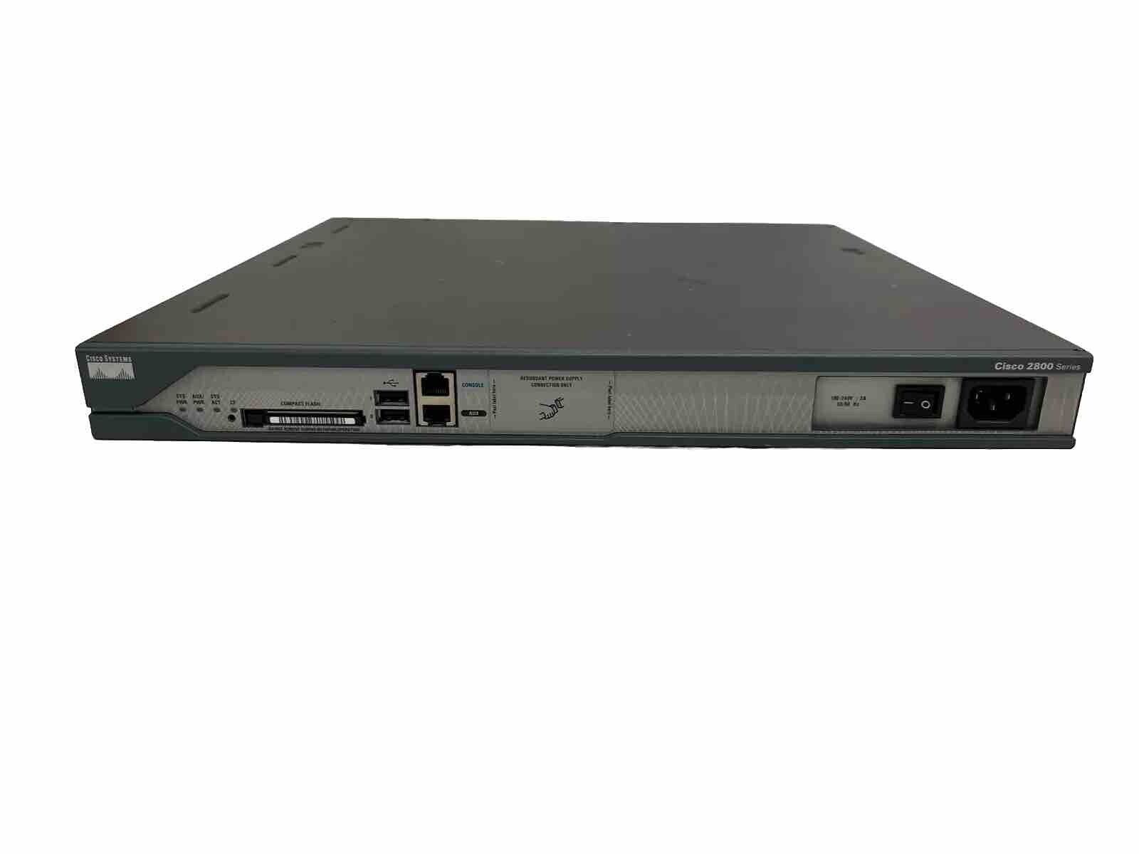 Cisco Systems 2800 Series 2811 Integrated Services Router W/ HWIC-16A