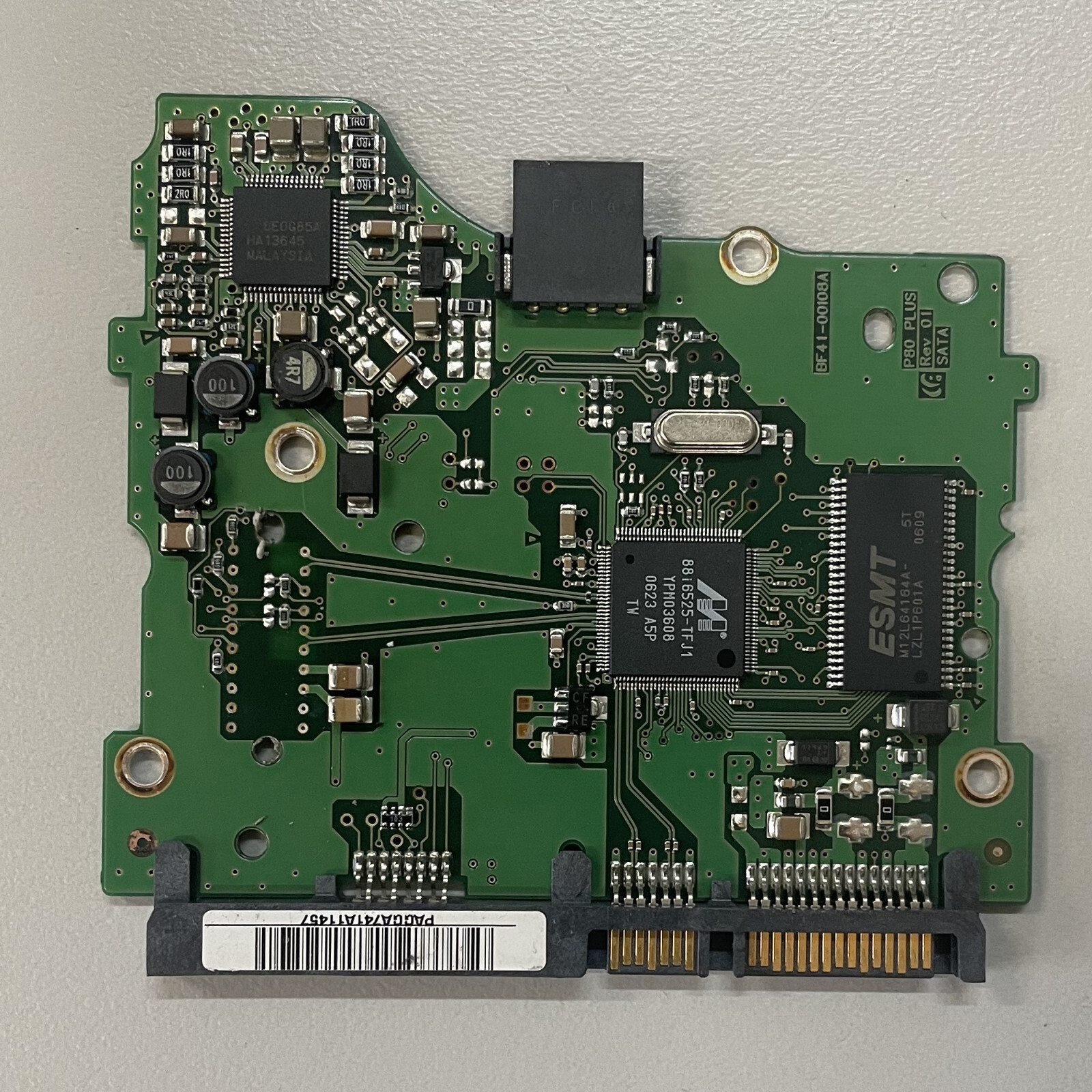 Samsung SpinPoint HD080HJ/P 3.5" 80 GB SATA HDD PCB Board BF41-00108A
