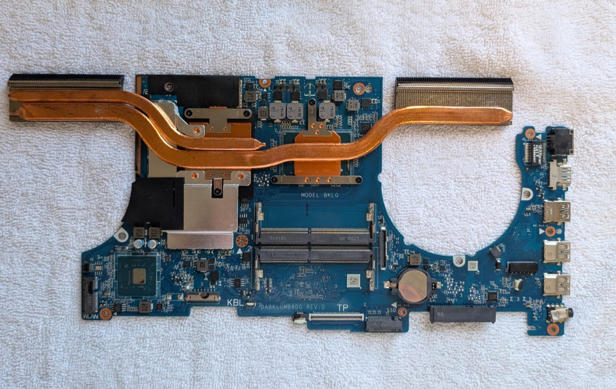 Asus FX504GD i5-8300H 2.30ghz GTX1050 Motherboard DABKLGMB8D0 NR00J0-MB4101
