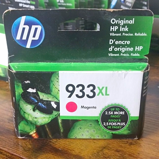 HP 933XL Genuine Original Magenta Inkjet Ink Cartridge for OfficeJet 6100 6600